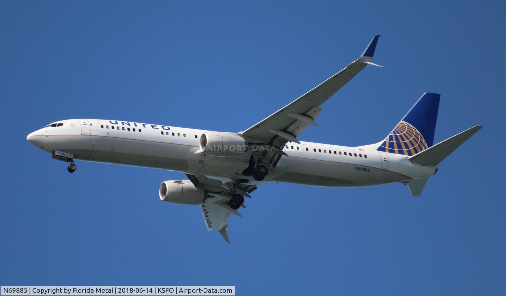 N69885, 2015 Boeing 737-924/ER C/N 42189, SFO Spotting 2018