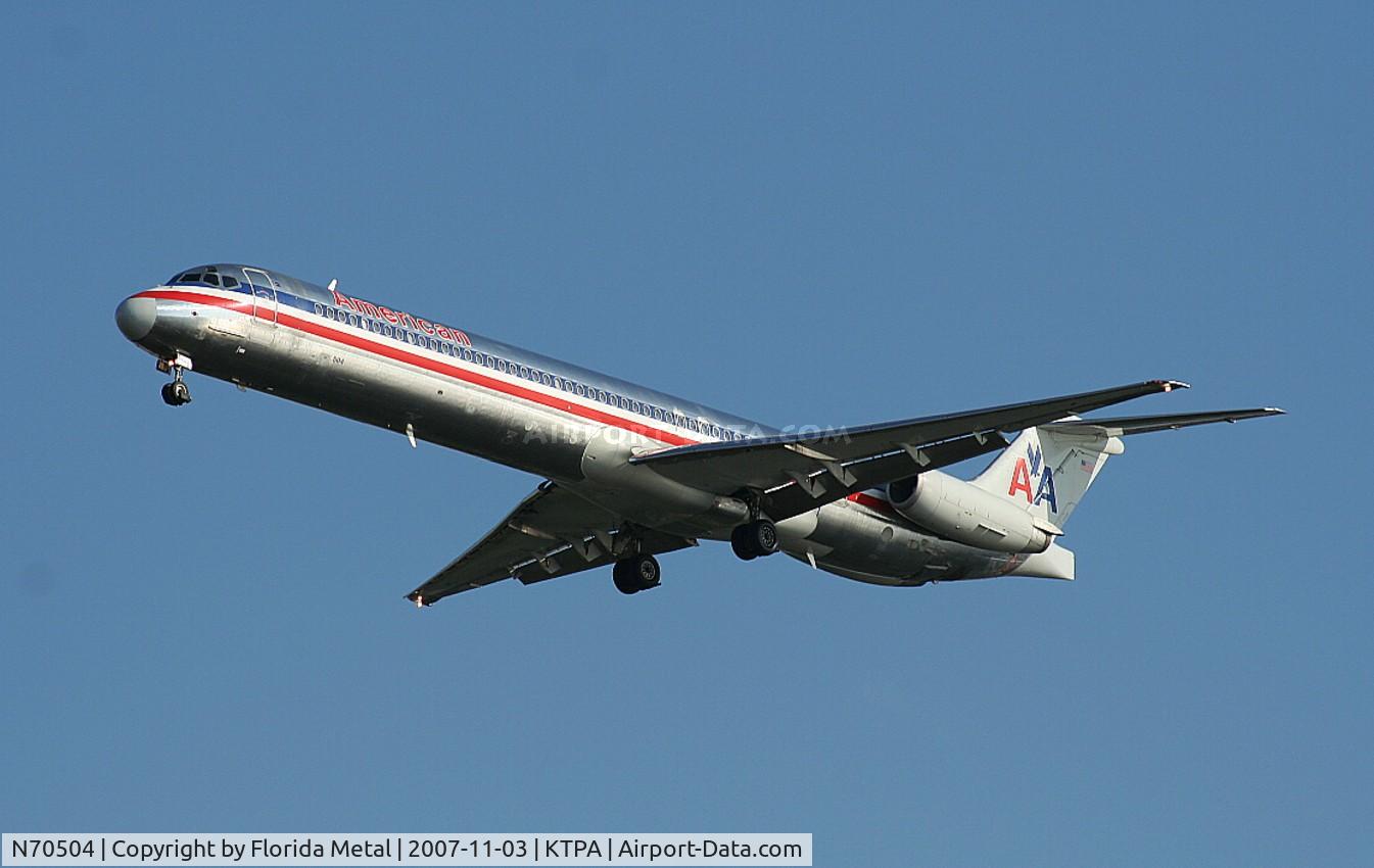 N70504, 1989 McDonnell Douglas MD-82 (DC-9-82) C/N 49798, TPA spotting 2007