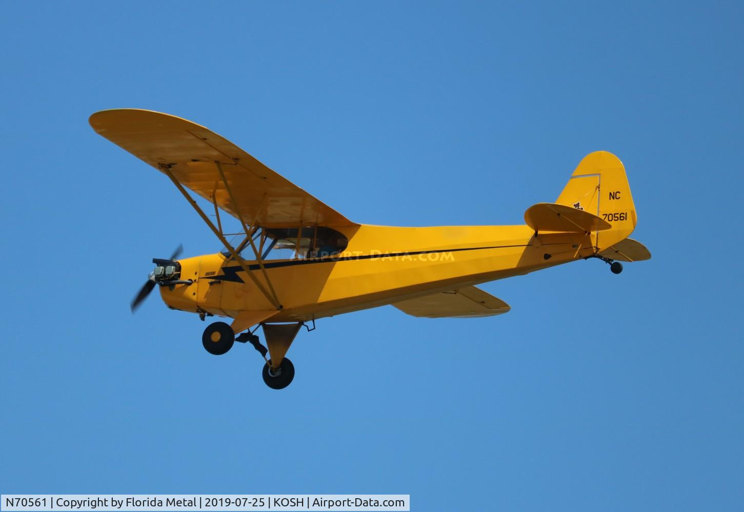 N70561, 1946 Piper J3C-65 Cub C/N 17570, EAA OSH 2019