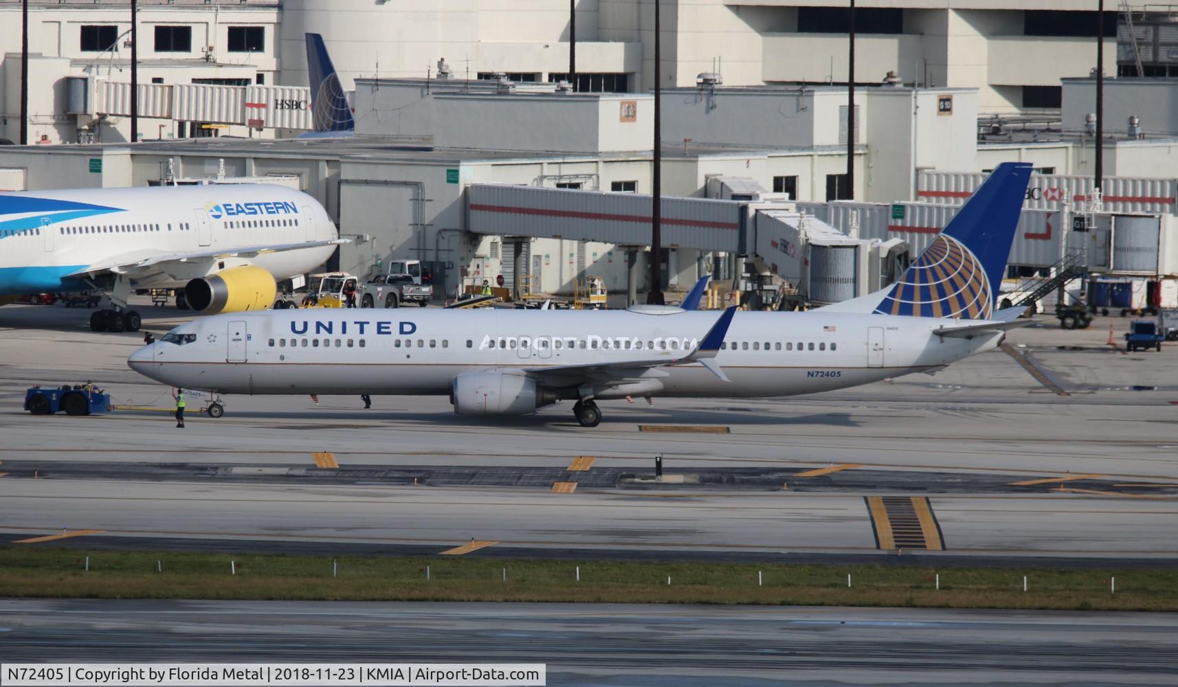 N72405, 2001 Boeing 737-924 C/N 30122, MIA spotting 2018