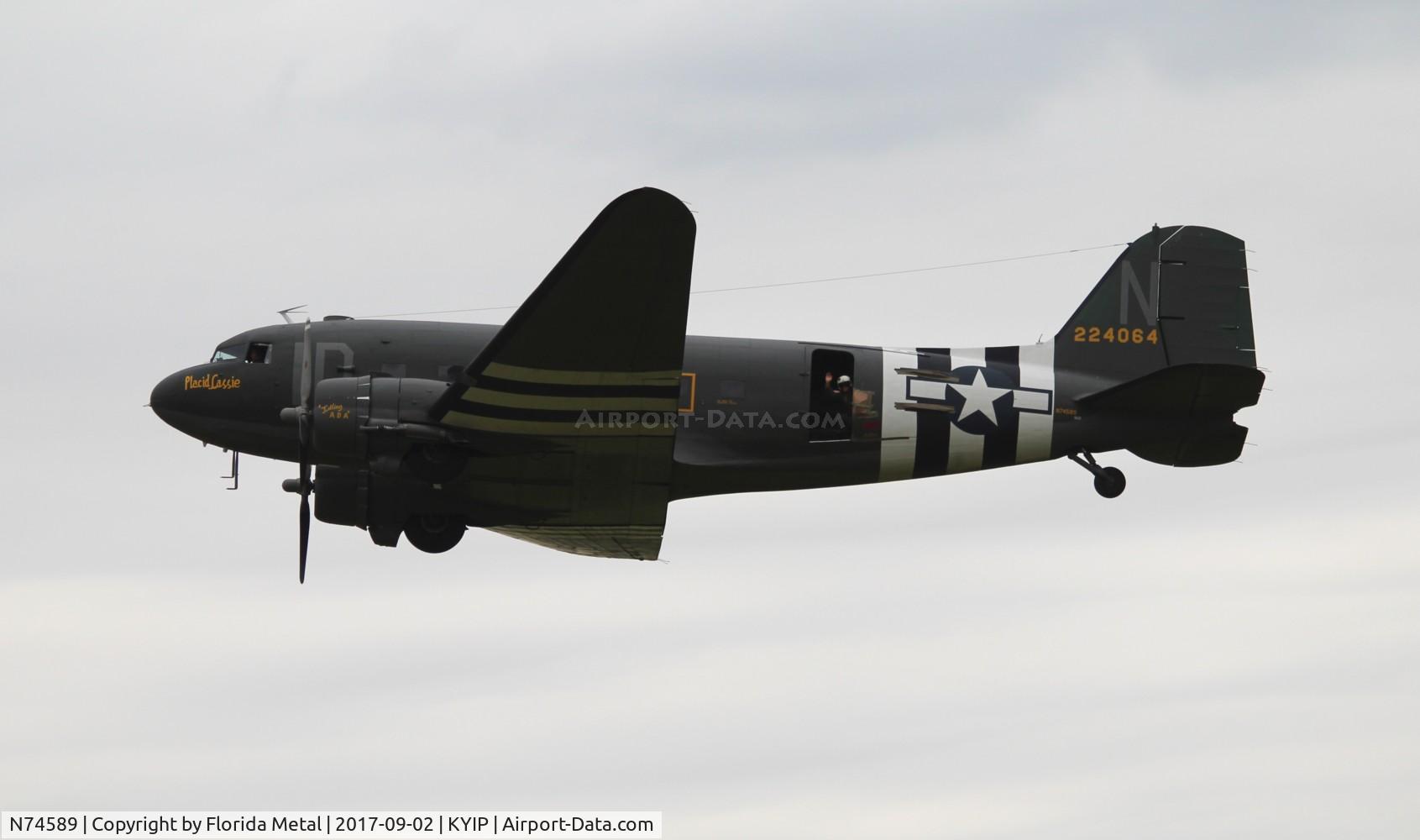 N74589, 1943 Douglas DC3C-S1C3G (C-47A) C/N 9926, TOM YIP 2017