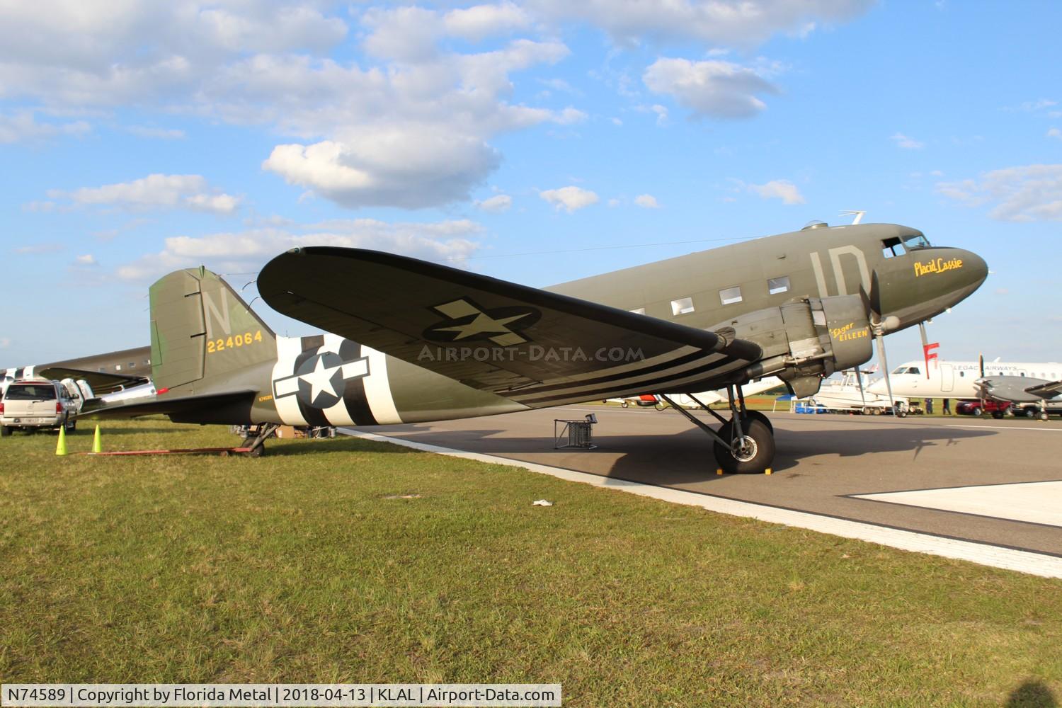 N74589, 1943 Douglas DC3C-S1C3G (C-47A) C/N 9926, SNF LAL 2018