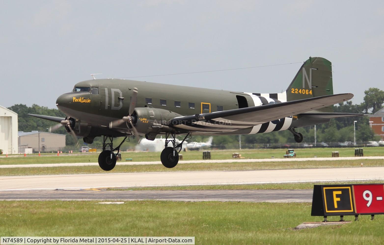 N74589, 1943 Douglas DC3C-S1C3G (C-47A) C/N 9926, SNF LAL 2015