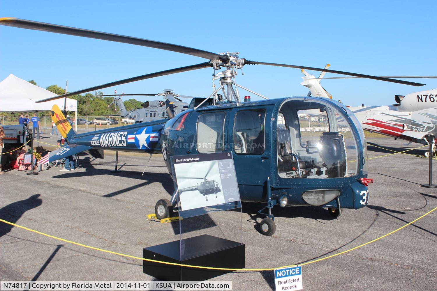 N74817, 1953 Sikorsky HO5-S1 C/N 130122, Stuart 2014