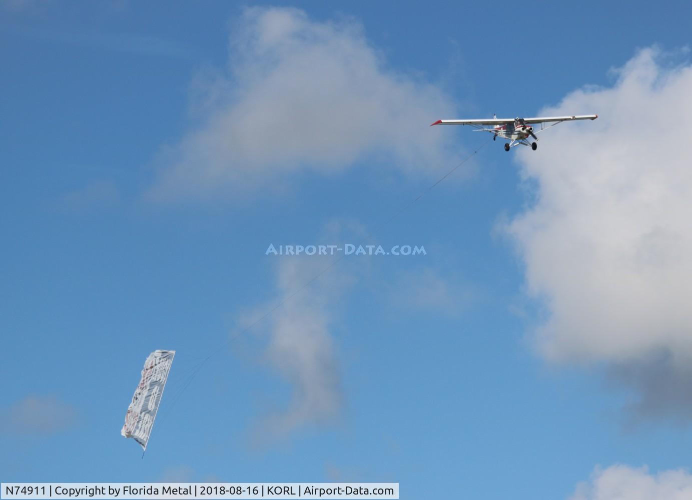 N74911, 1975 Piper PA-18-150 Super Cub C/N 18-7509092, ORL spotting 2018