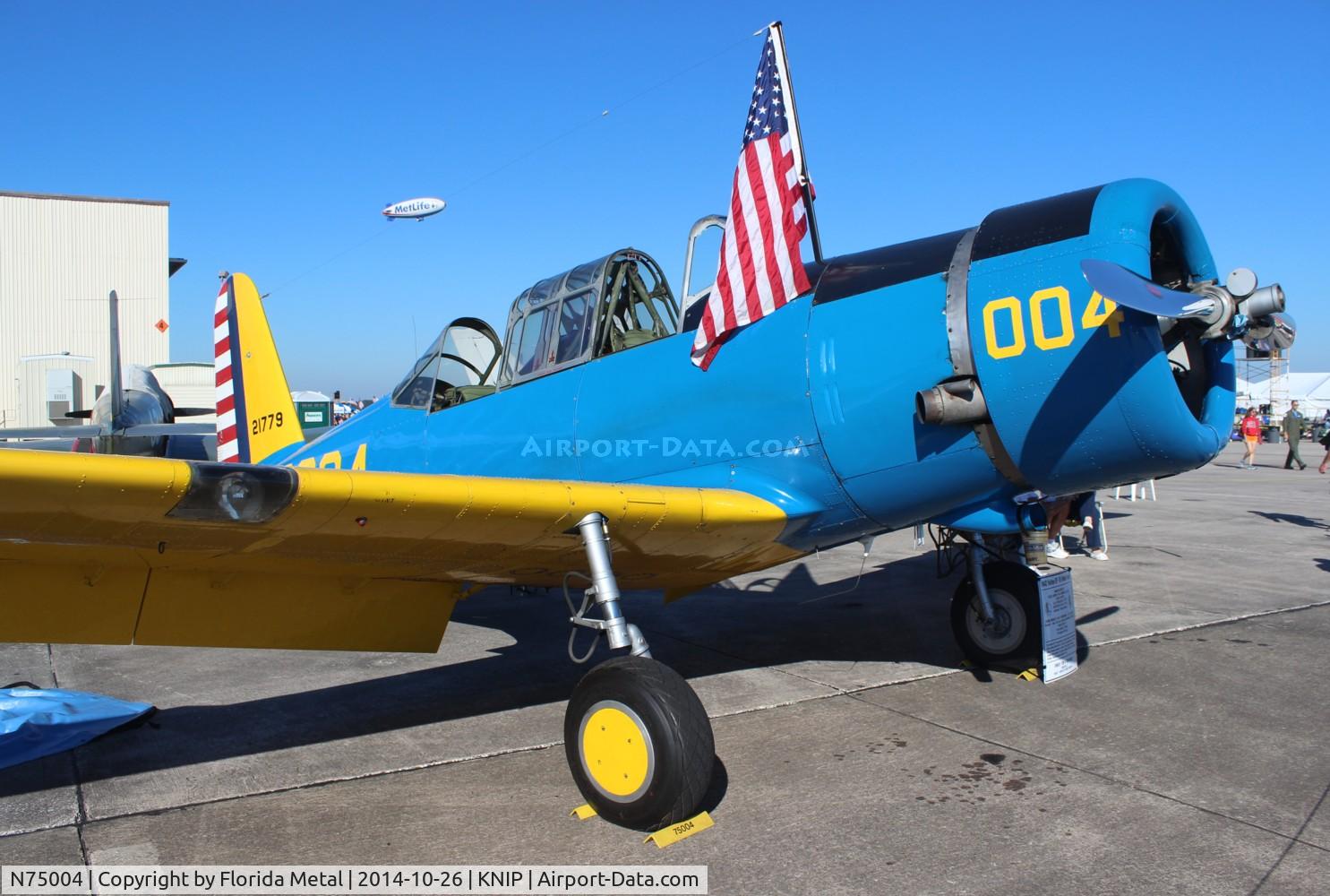N75004, 1942 Convair BT-15 C/N 6720, NAS JAX 2014