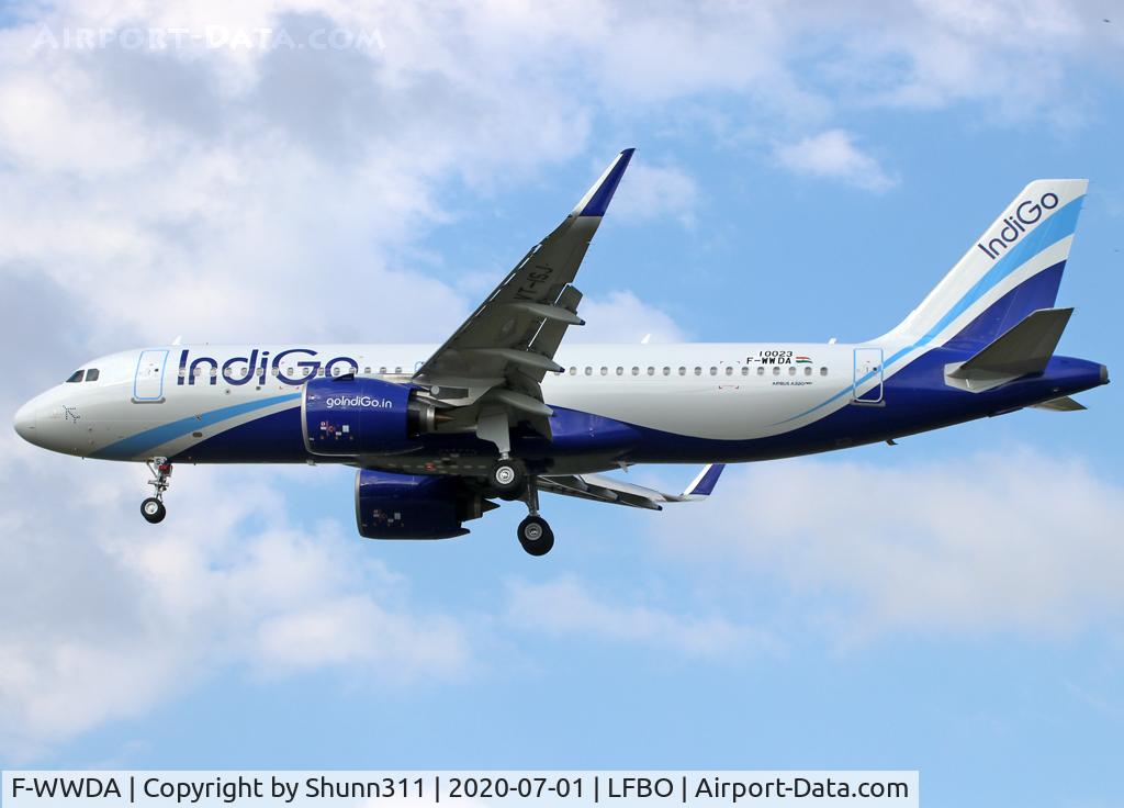 F-WWDA, 2020 Airbus A320-271N C/N 10023, C/n 10023 - To be VT-ISJ
