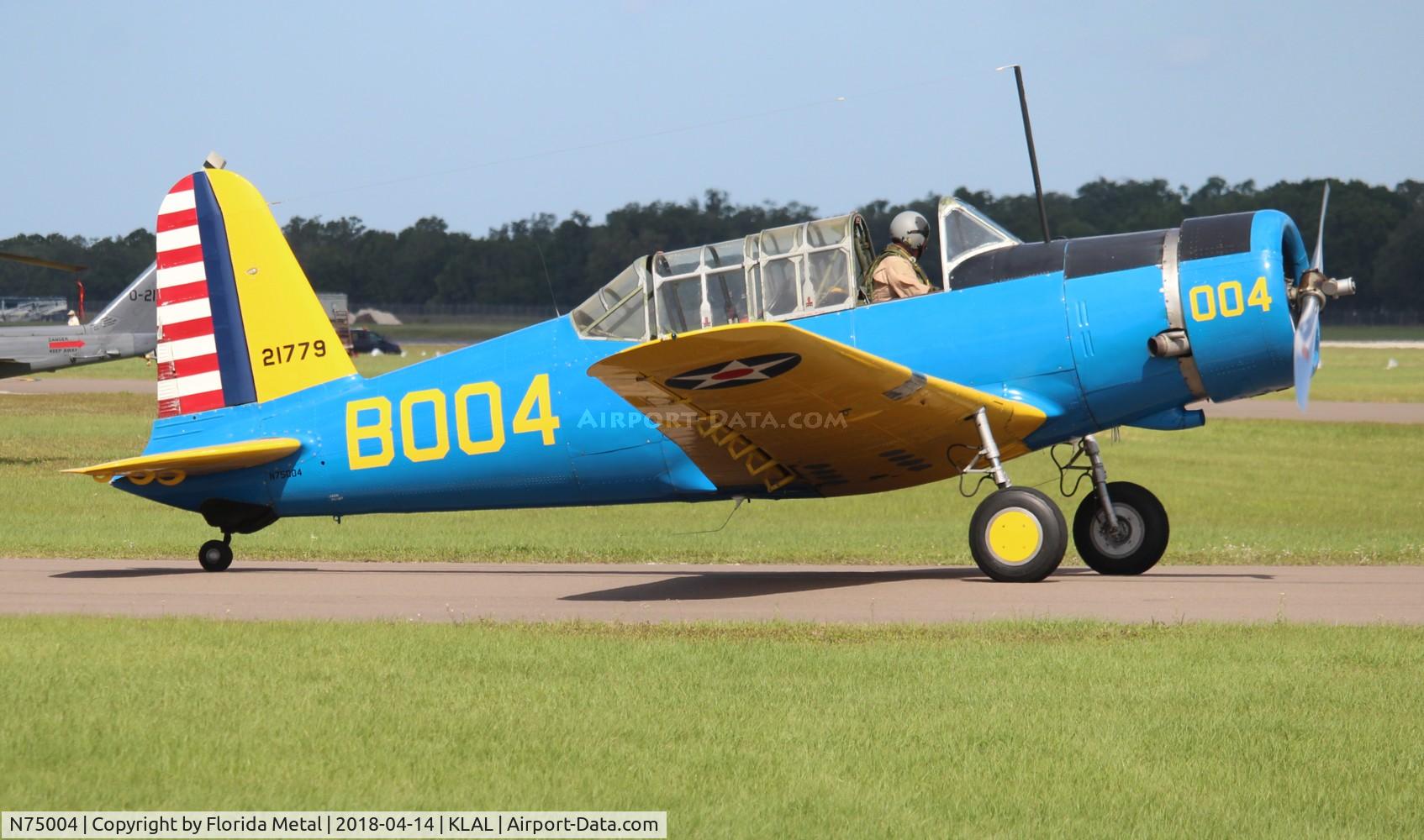 N75004, 1942 Convair BT-15 C/N 6720, SNF LAL 2018