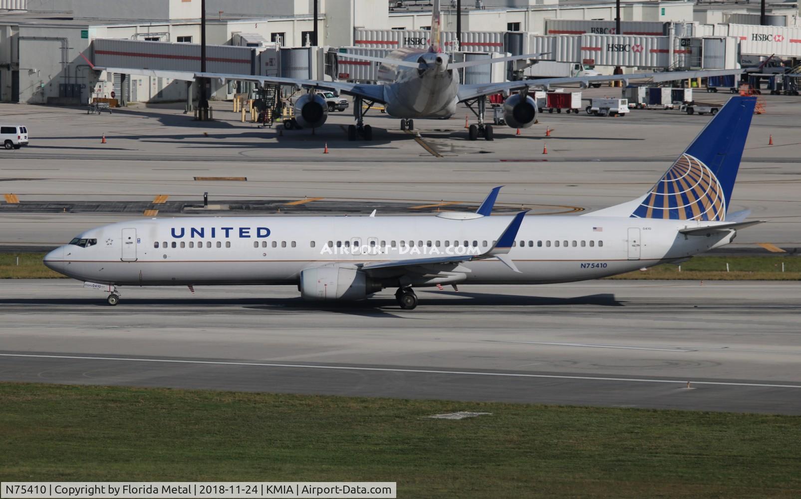 N75410, 2001 Boeing 737-924 C/N 30127, MIA spotting 2018