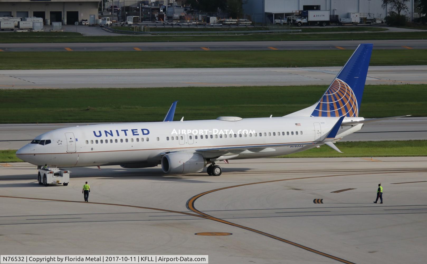 N76532, 2016 Boeing 737-824 C/N 62749, FLL spotting 2017