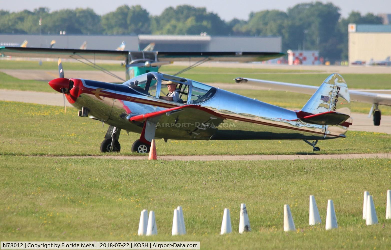 N78012, 1946 Globe GC-1B Swift C/N 2012, EAA OSH 2018