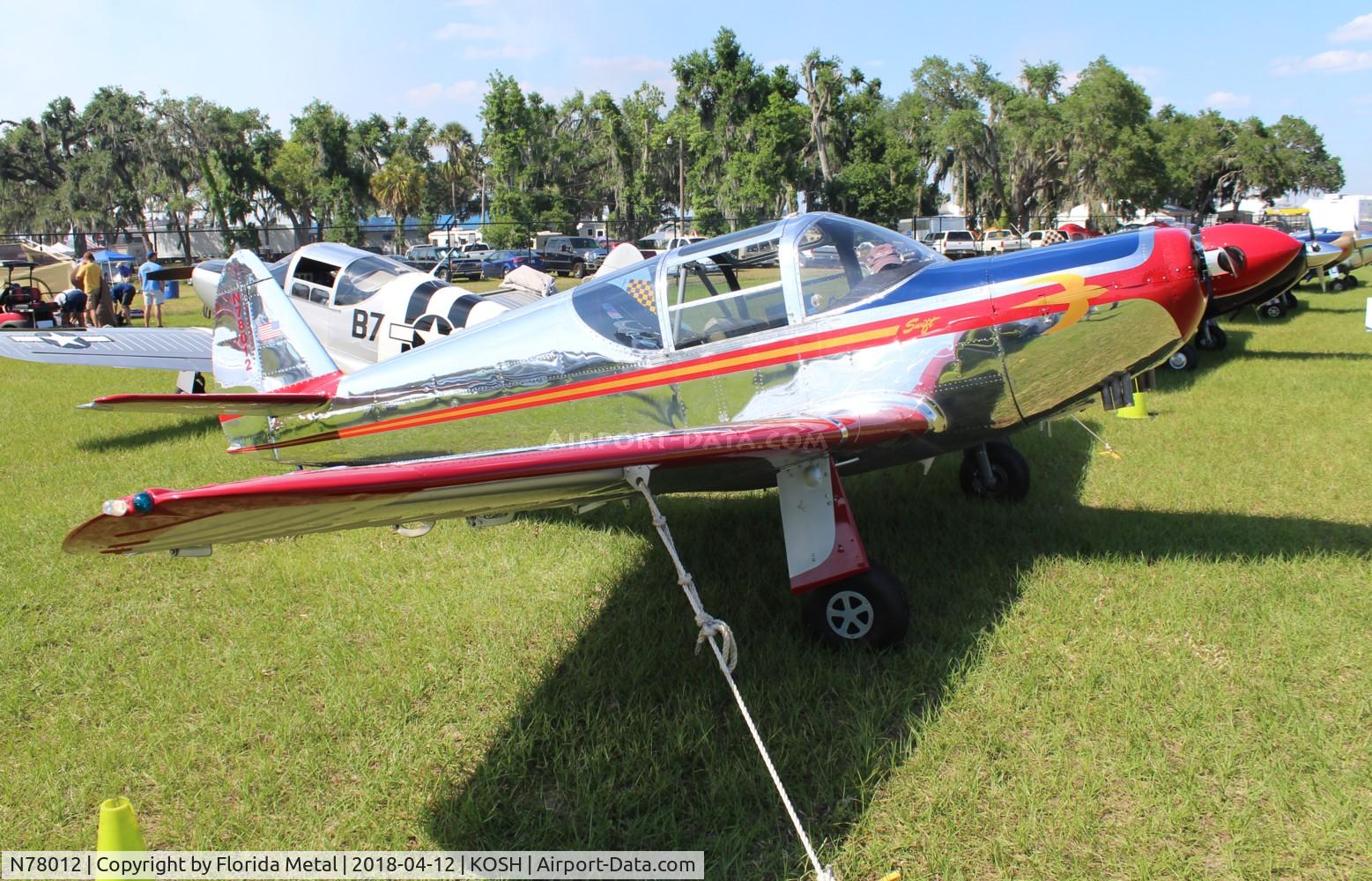 N78012, 1946 Globe GC-1B Swift C/N 2012, EAA OSH 2018