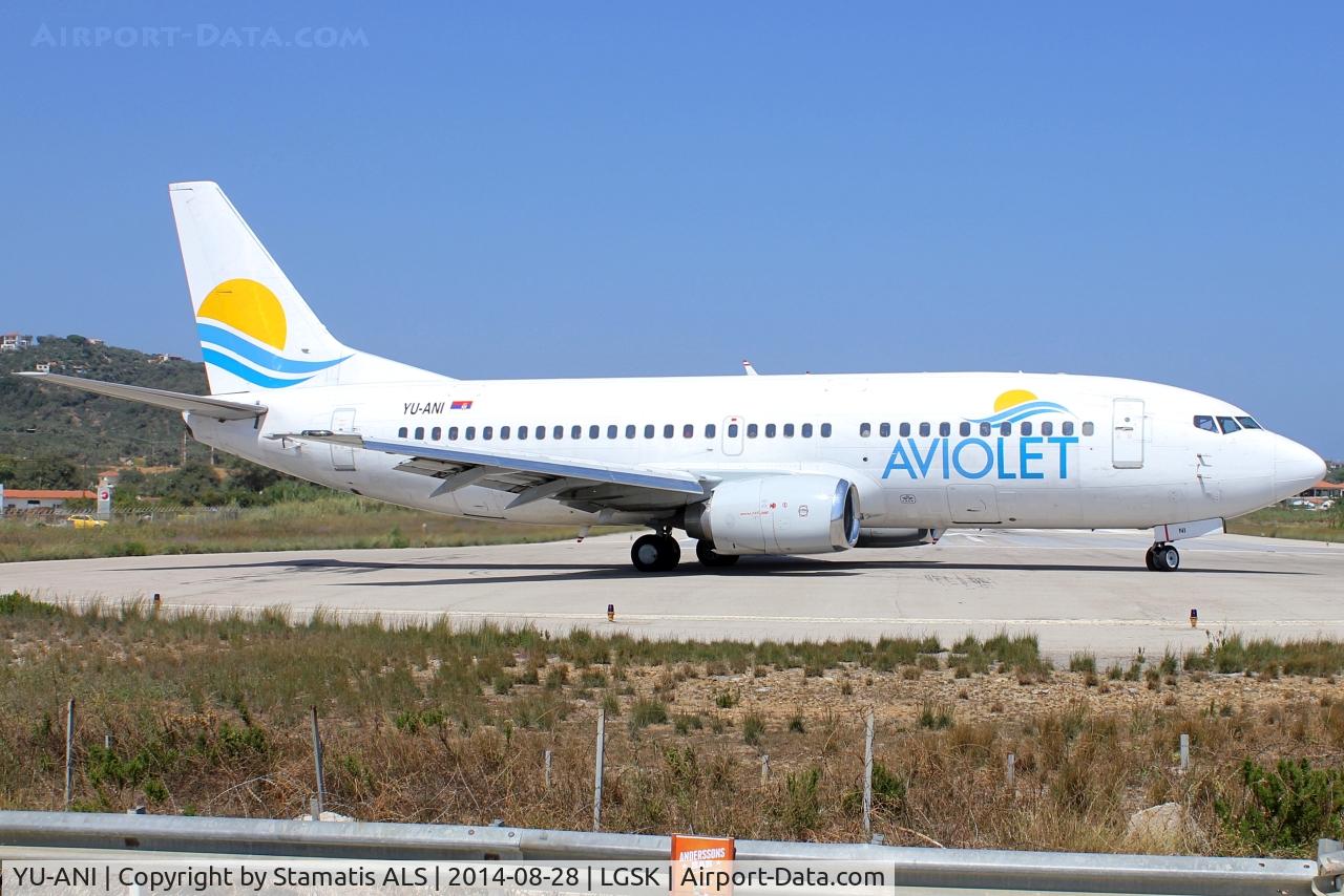 YU-ANI, 1985 Boeing 737-3H9 C/N 23416, AVIOLET