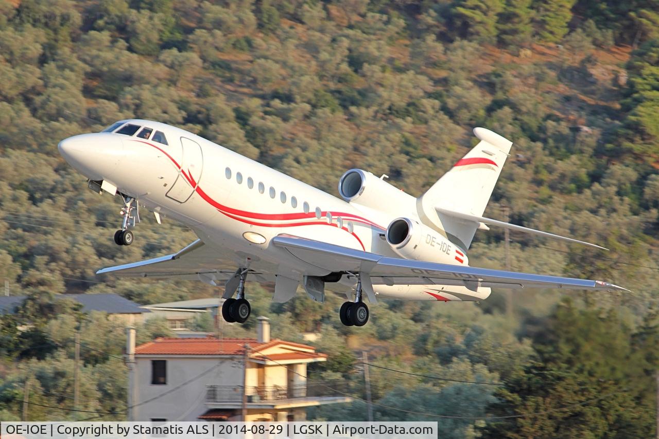 OE-IOE, 2008 Dassault Falcon 900EX C/N 214, SKIATHOS