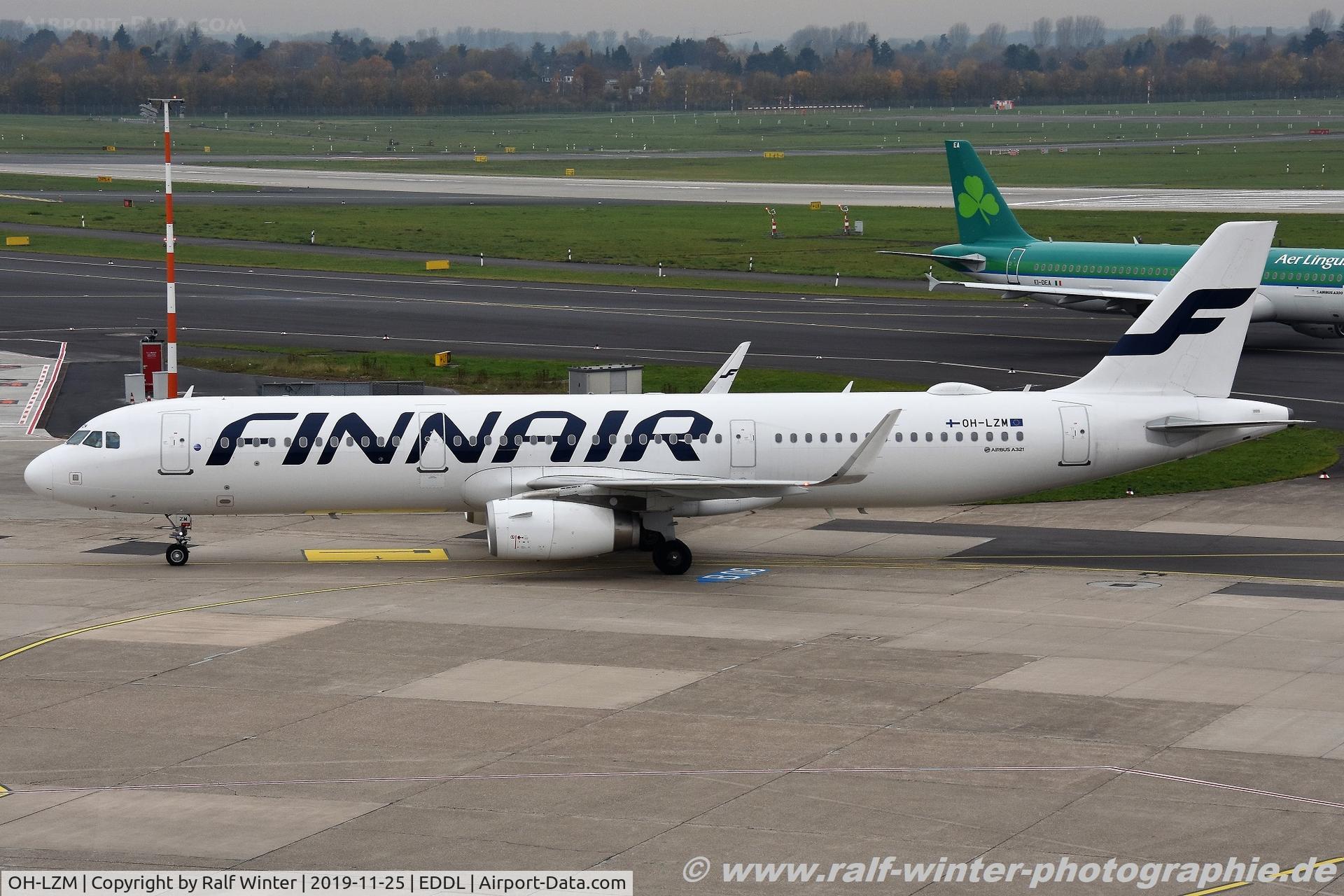 OH-LZM, 2017 Airbus A321-231 C/N 7552, Airbus A321-231(W) - AY FIN Finair - 7552 - OH-LZM - 25.11.2019 - DUS