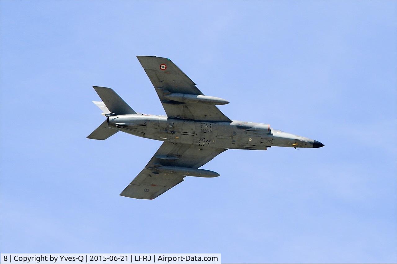 8, Dassault Super Etendard C/N 8, Dassault Super Etendard SEM, On display, Lanvéoc-Poulmic (LFRL) Open day 2015