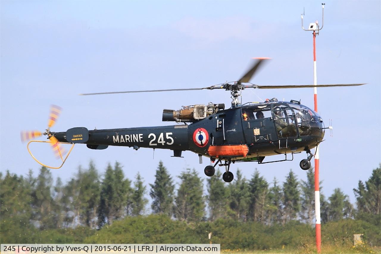245, Sud Aviation SA-316B Alouette III C/N 1245, Aerospatiale SA-316B Alouette III, On display, Lanvéoc-Poulmic Naval Air Base (LFRL) Open day 2015