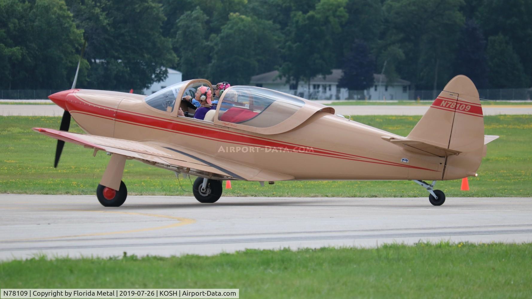 N78109, 1957 Globe GC-1B Swift C/N 2109, EAA OSH 2019