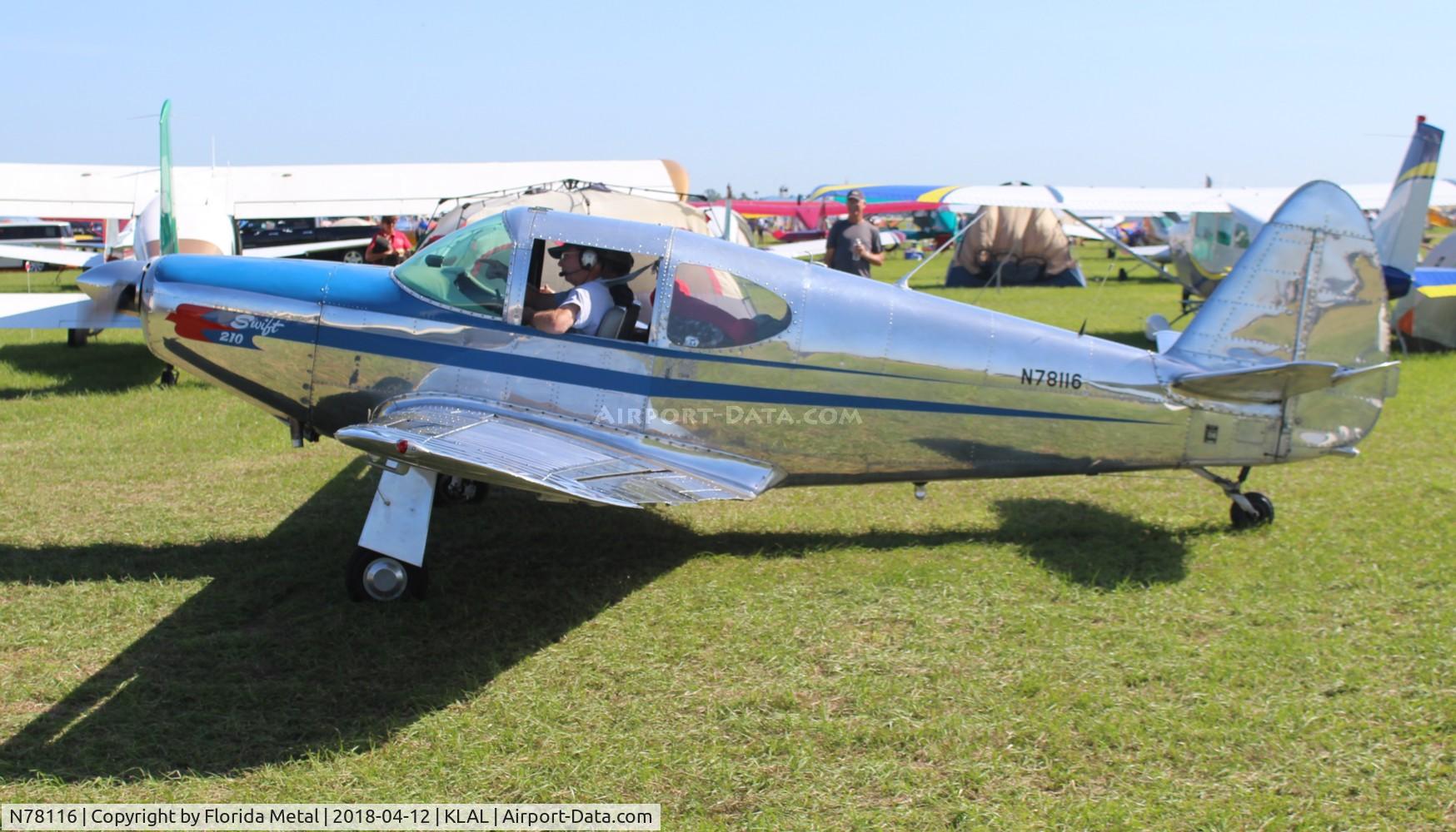 N78116, 1946 Globe GC-1B Swift C/N 2116, SNF LAL 2018