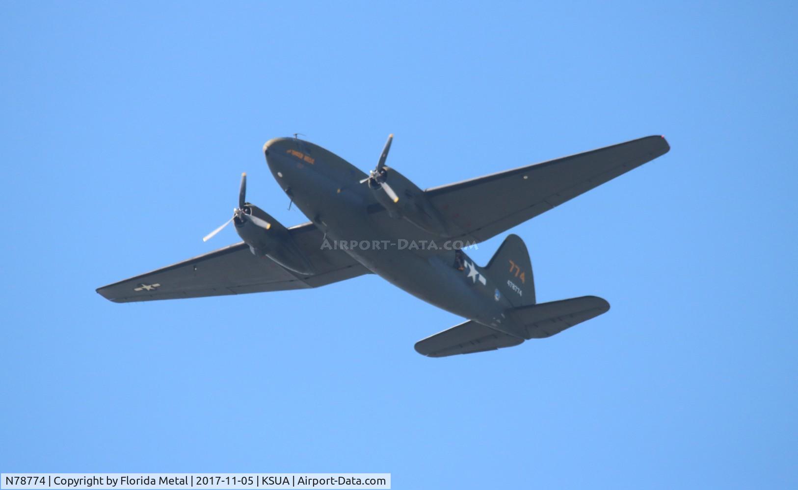N78774, 1944 Curtiss C-46F Commando C/N 22597, Stuart 2017