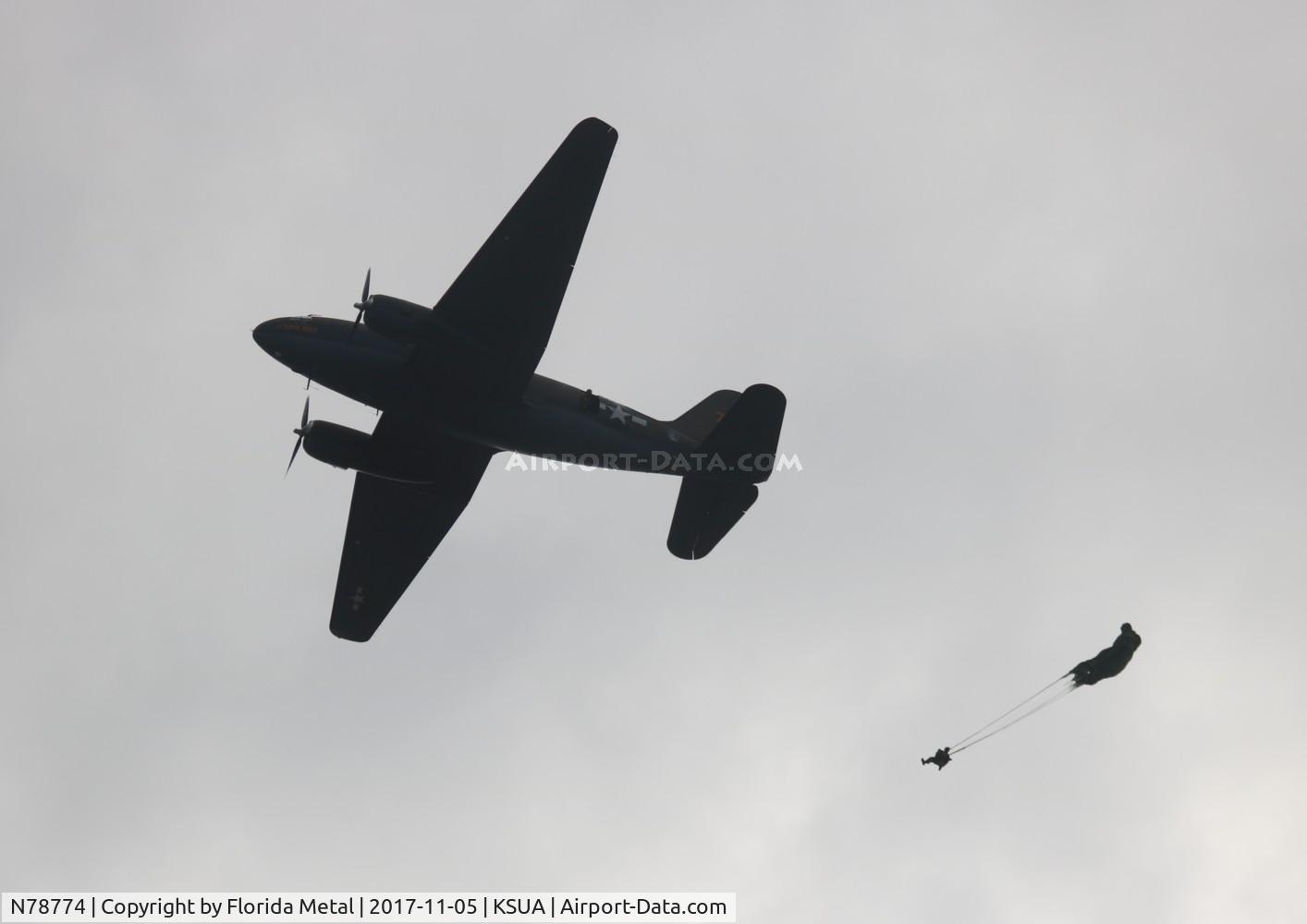 N78774, 1944 Curtiss C-46F Commando C/N 22597, Stuart 2017