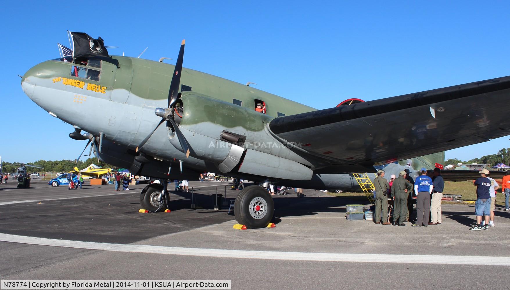 N78774, 1944 Curtiss C-46F Commando C/N 22597, Stuart 2014
