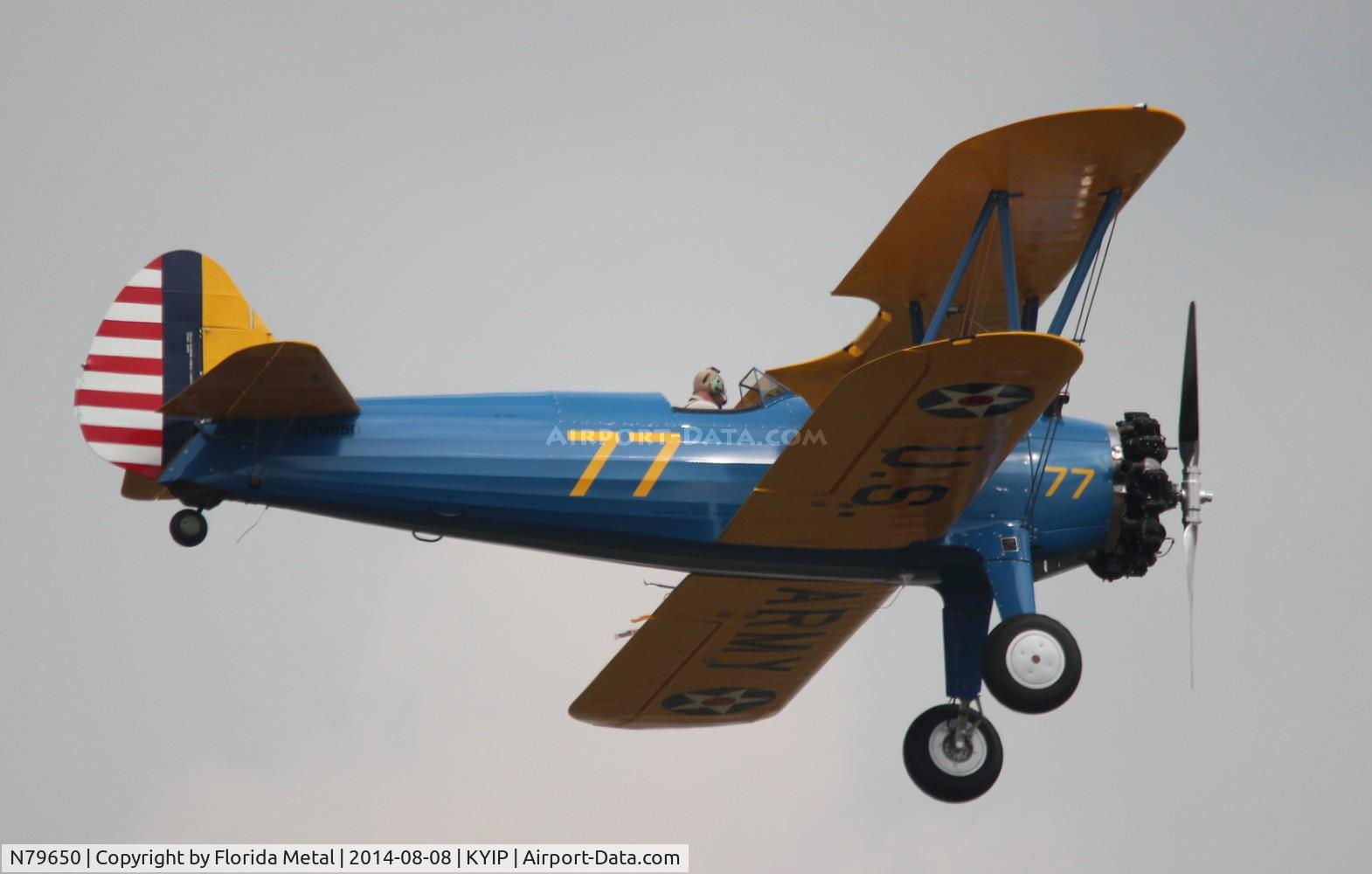 N79650, 1944 Boeing E75N1 C/N 75-5770, TOM YIP 2014