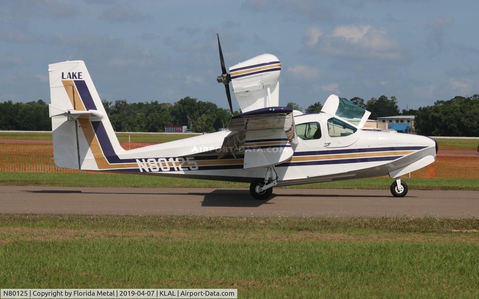 N80125, 1981 Lake LA-4-200 Buccaneer C/N 1070, SNF LAL 2019