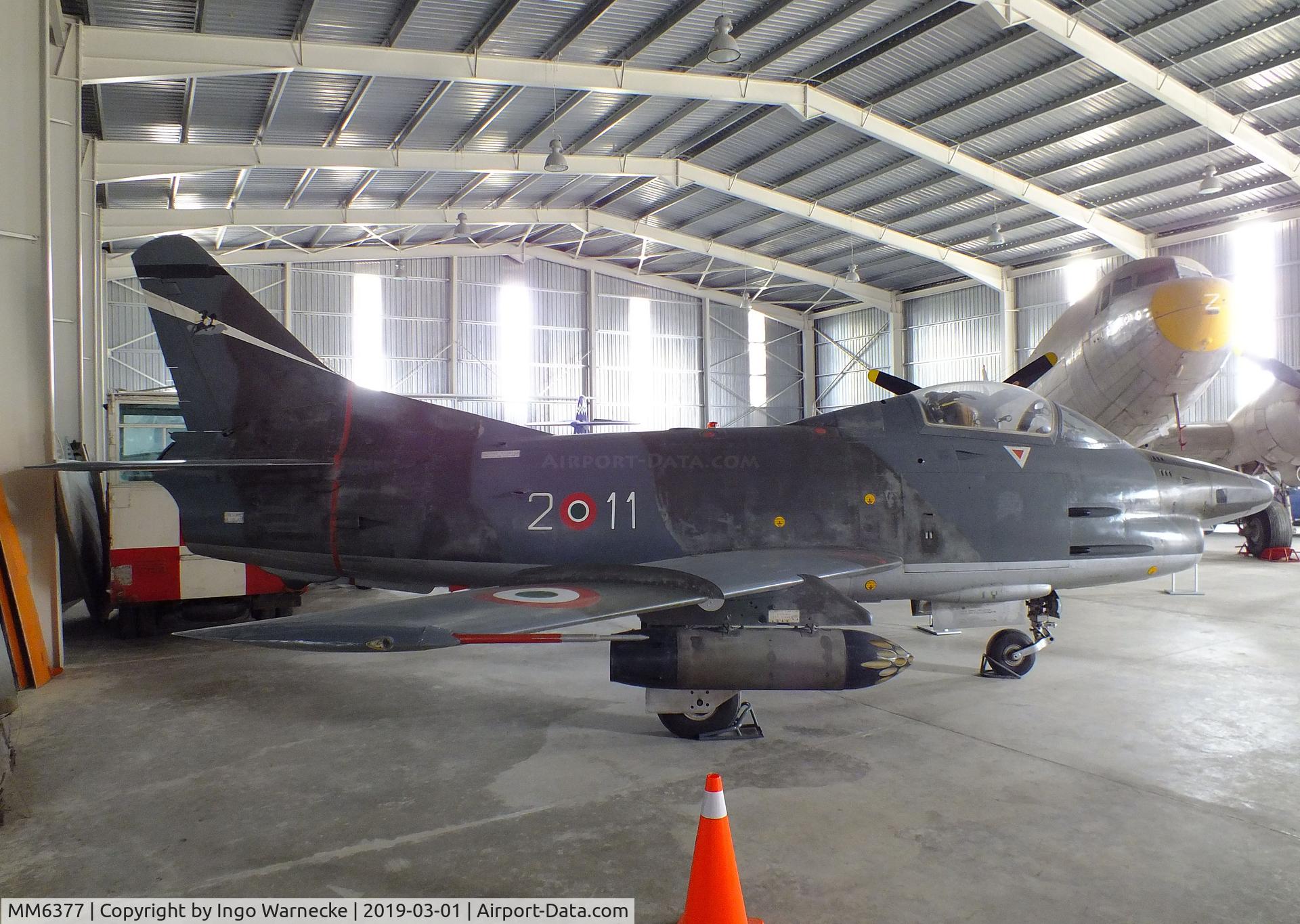 MM6377, Fiat G-91R/1B C/N 181, FIAT G.91R/1B at the Malta Aviation Museum, Ta' Qali