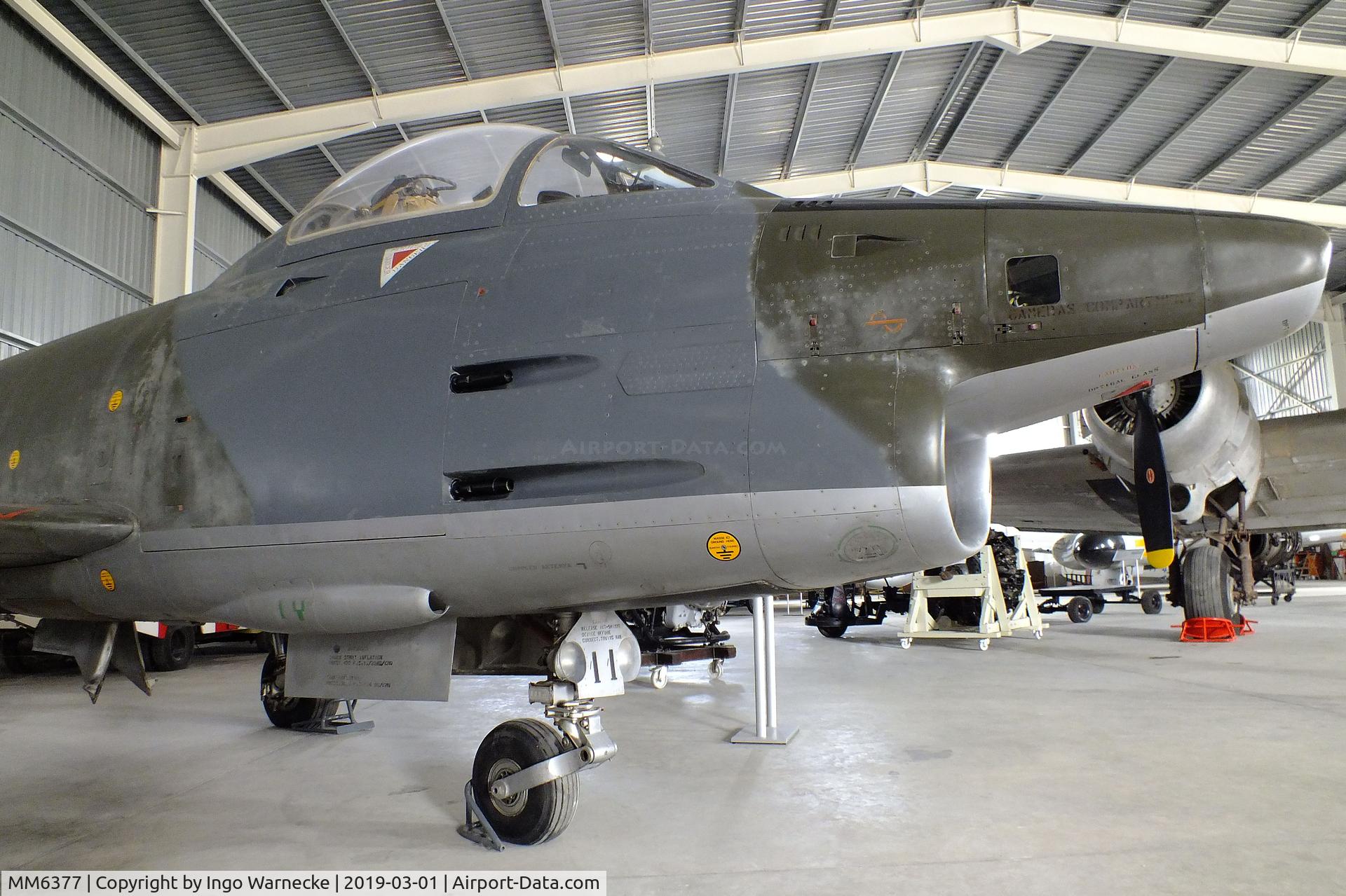 MM6377, Fiat G-91R/1B C/N 181, FIAT G.91R/1B at the Malta Aviation Museum, Ta' Qali