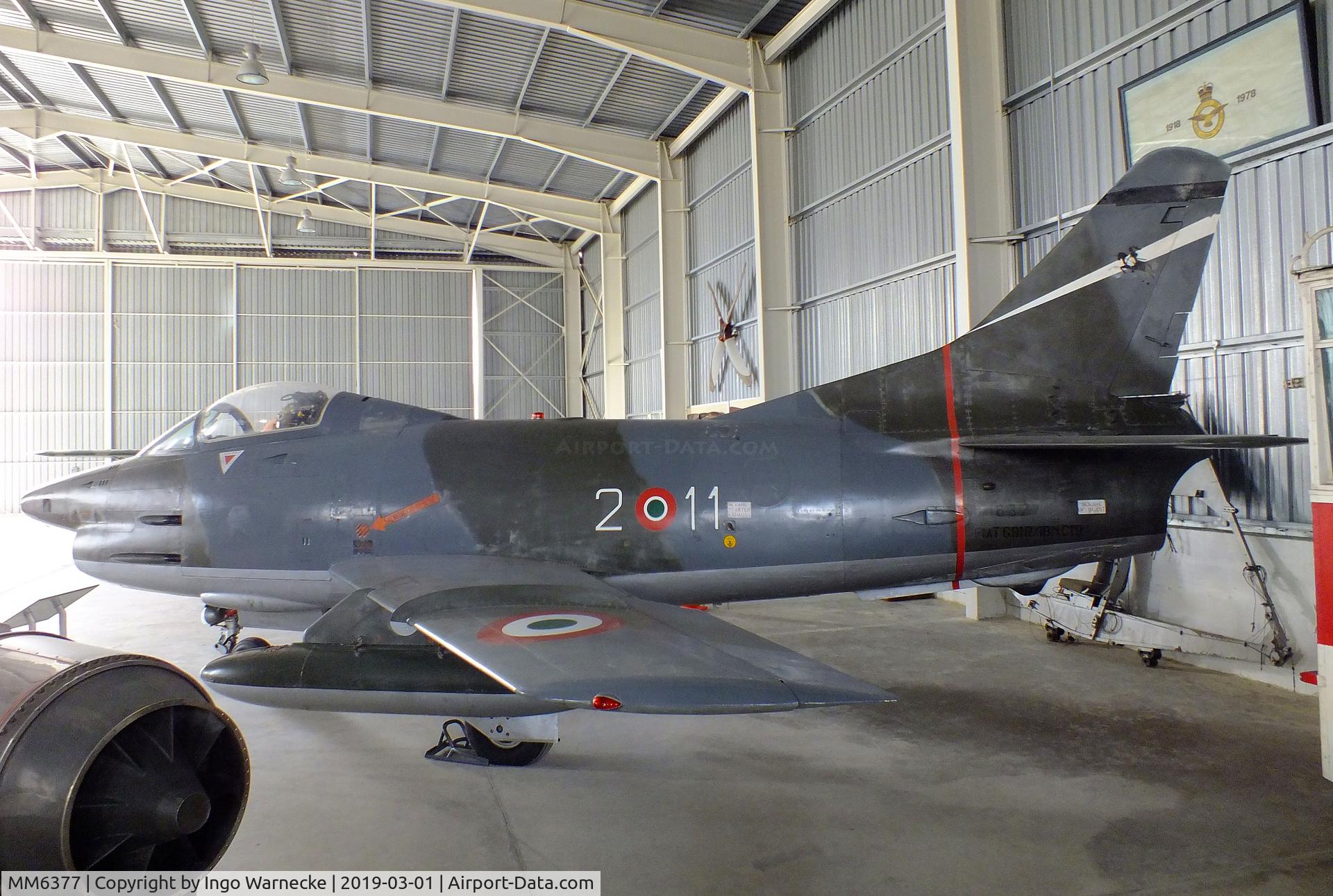 MM6377, Fiat G-91R/1B C/N 181, FIAT G.91R/1B at the Malta Aviation Museum, Ta' Qali