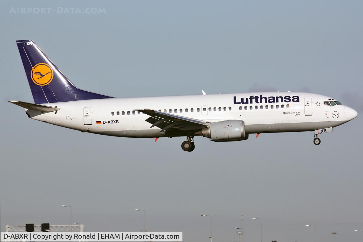 D-ABXR, 1988 Boeing 737-330 C/N 23875, at spl