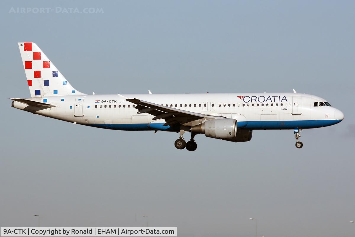 9A-CTK, 2000 Airbus A320-214 C/N 1237, at spl