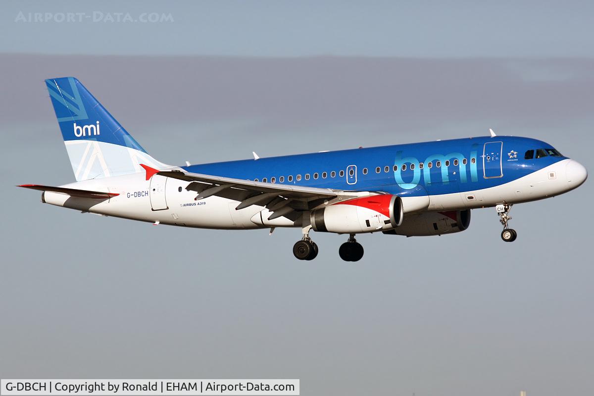 G-DBCH, 2006 Airbus A319-131 C/N 2697, at spl