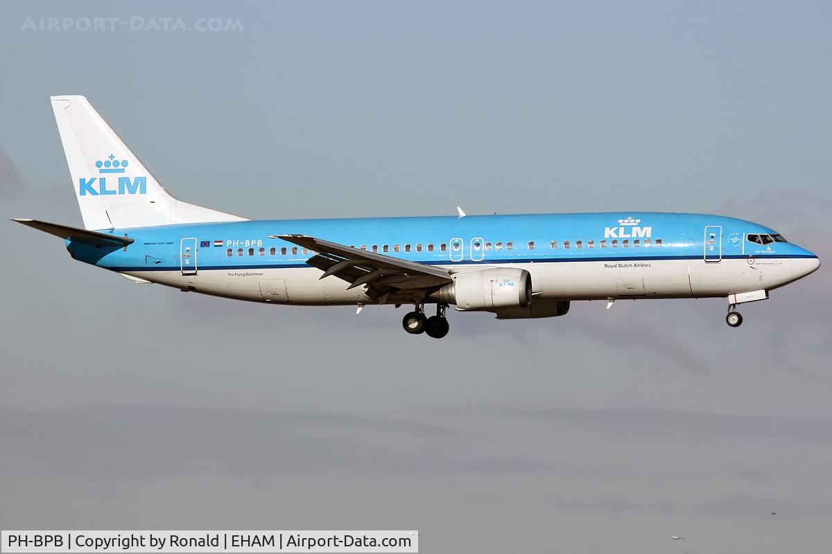 PH-BPB, 1989 Boeing 737-4Y0 C/N 24344, at spl