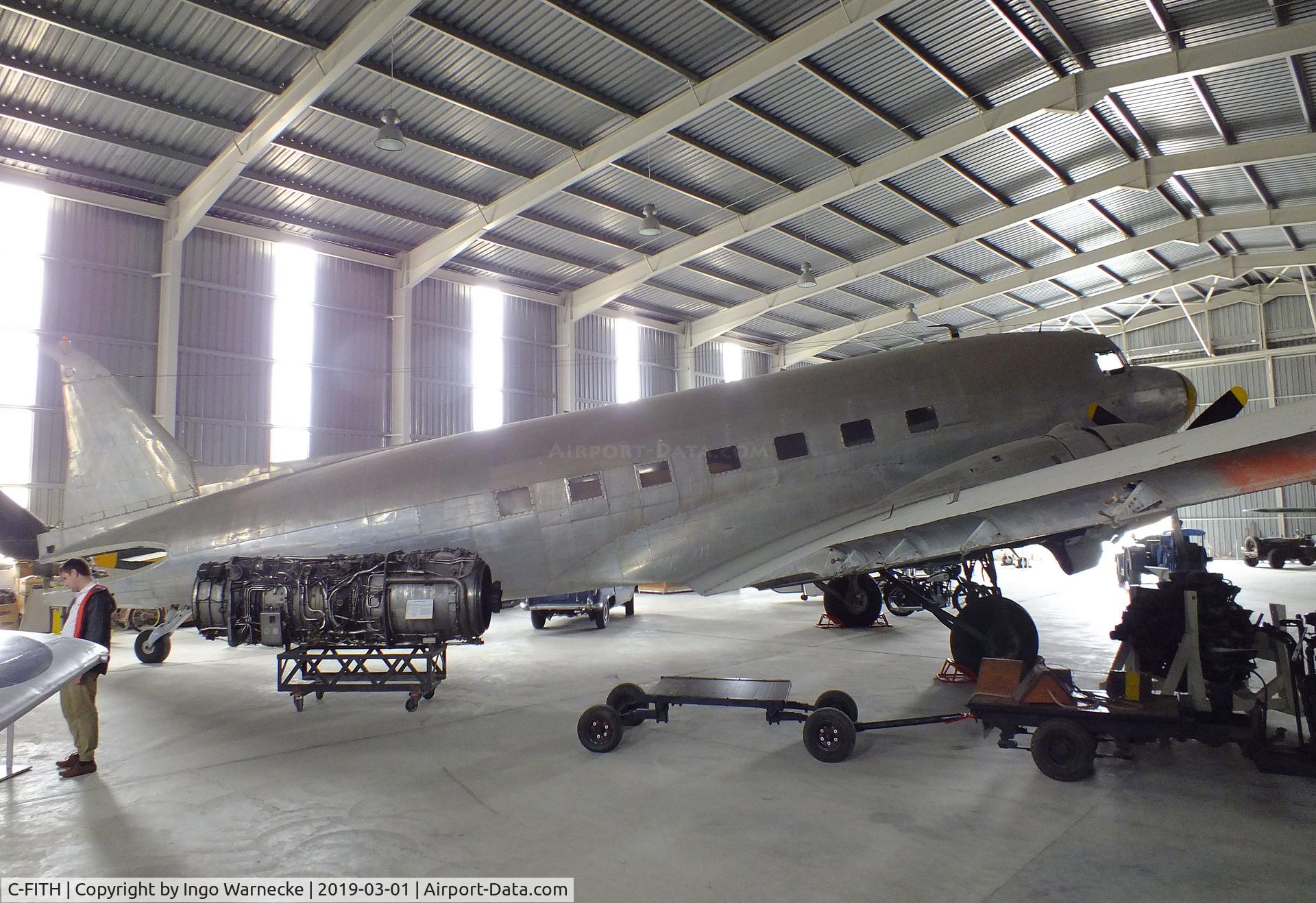 C-FITH, 1944 Douglas C-47A Skytrain C/N 20228, Douglas C-47A Skytrain, being restored at the Malta Aviation Museum, Ta' Qali