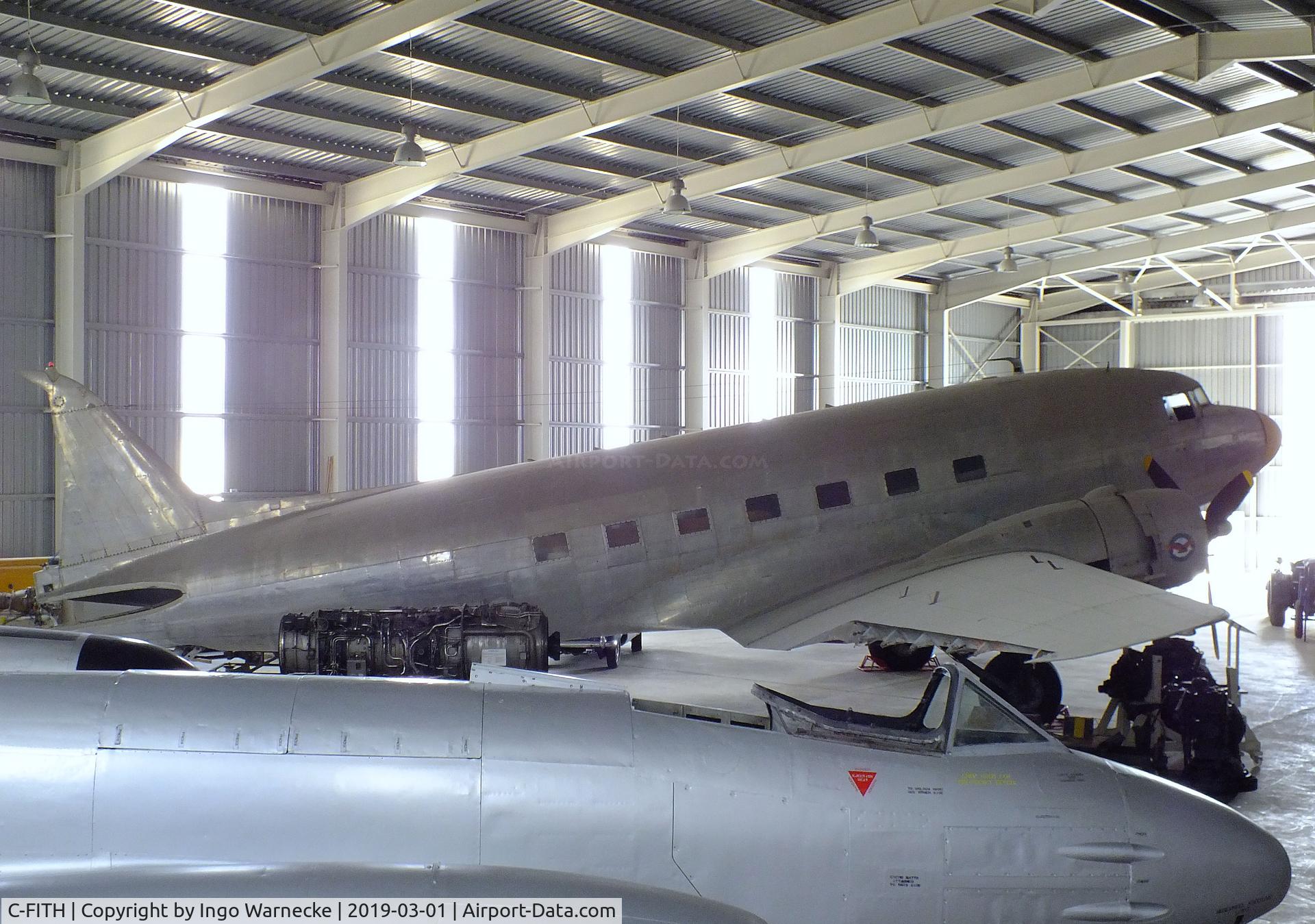 C-FITH, 1944 Douglas C-47A Skytrain C/N 20228, Douglas C-47A Skytrain, being restored at the Malta Aviation Museum, Ta' Qali