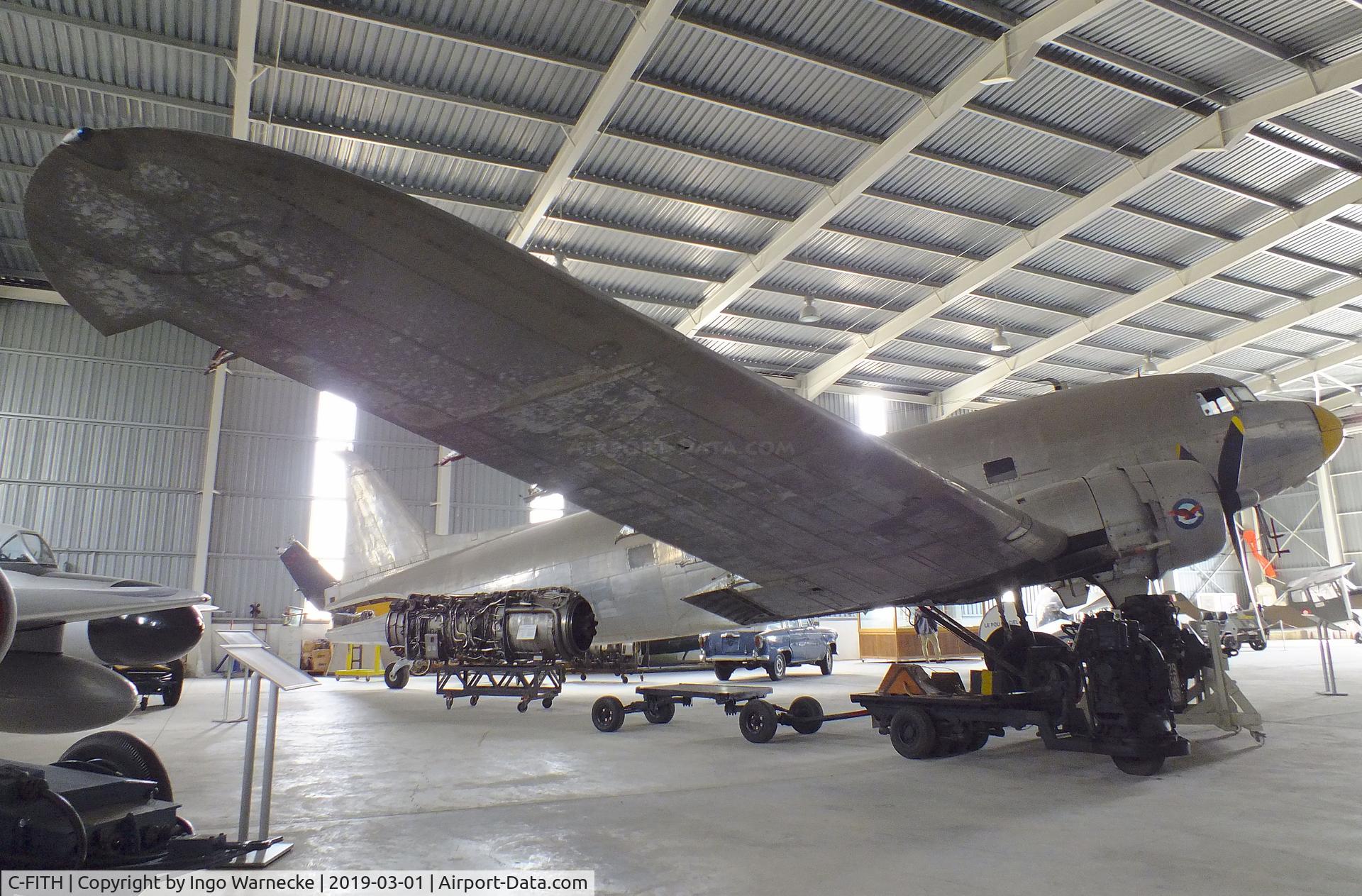 C-FITH, 1944 Douglas C-47A Skytrain C/N 20228, Douglas C-47A Skytrain, being restored at the Malta Aviation Museum, Ta' Qali