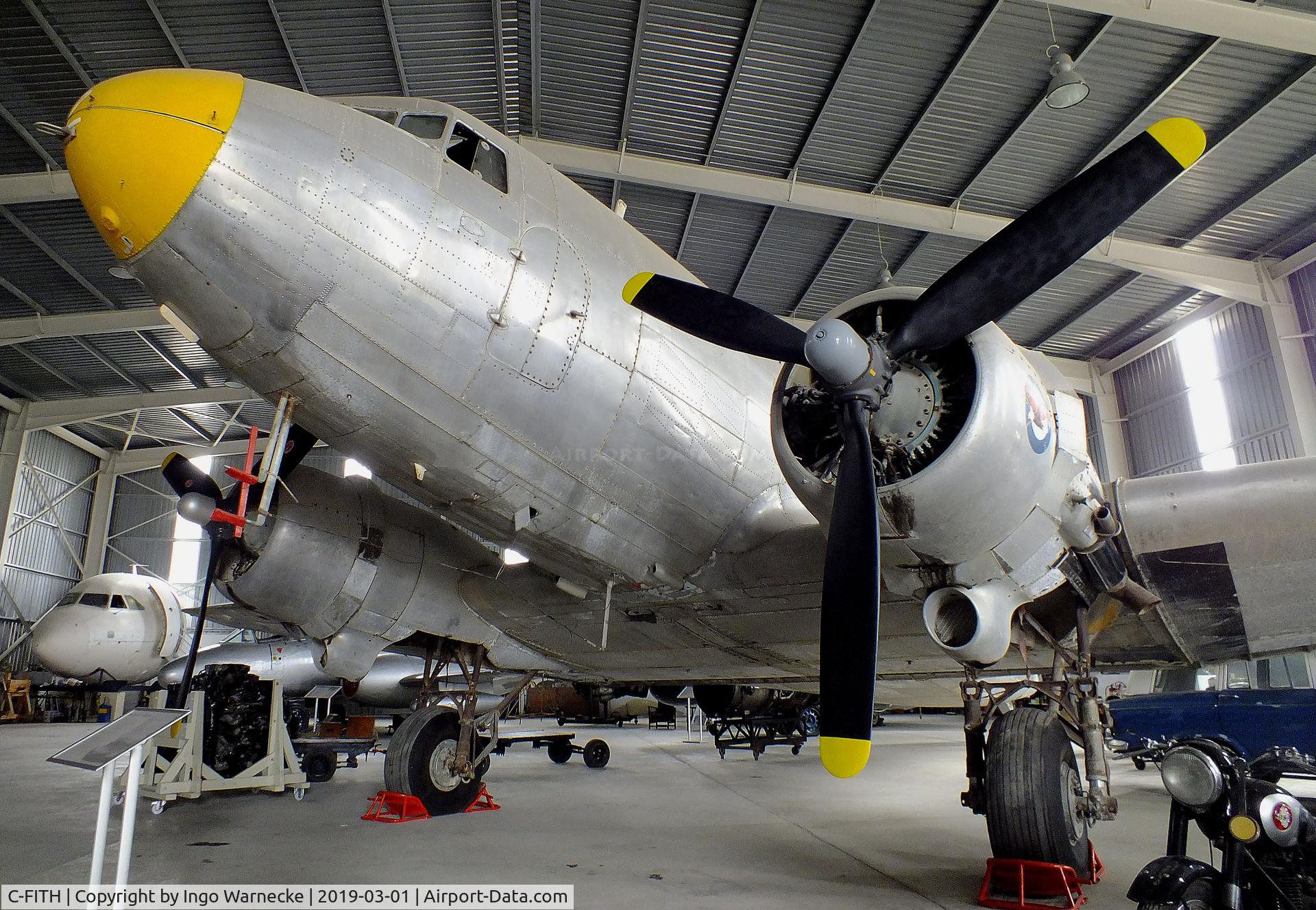 C-FITH, 1944 Douglas C-47A Skytrain C/N 20228, Douglas C-47A Skytrain, being restored at the Malta Aviation Museum, Ta' Qali