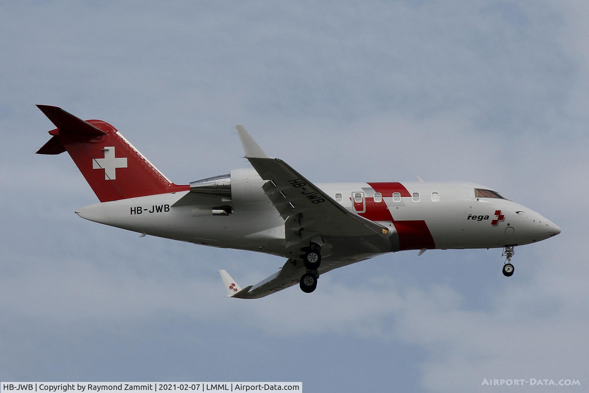 HB-JWB, 2017 Bombardier Challenger 650 (CL-600-2B16) C/N 6105, Bombardier Challenger 650 HB-JWB Swiss Air Ambulance