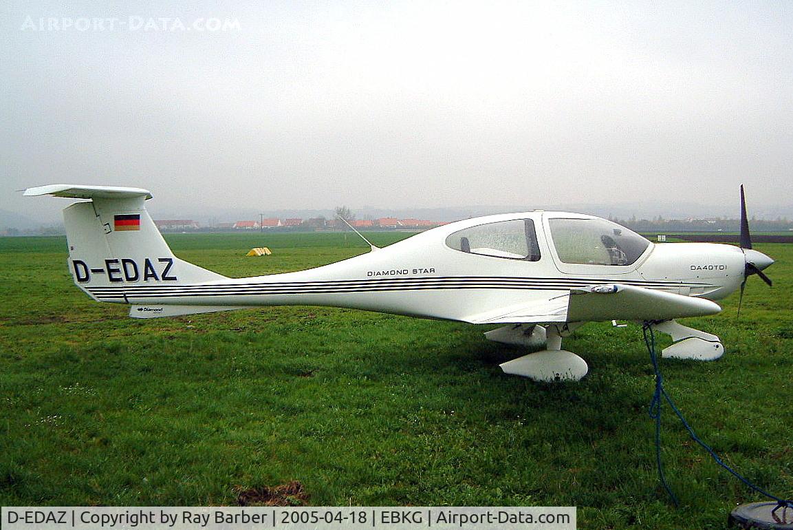 D-EDAZ, 2004 Diamond DA-40D Diamond Star C/N D4.088, D-EDAZ   Diamond DA.40D Diamond Star [D4.088] Dingolfing~D 18/04/2005