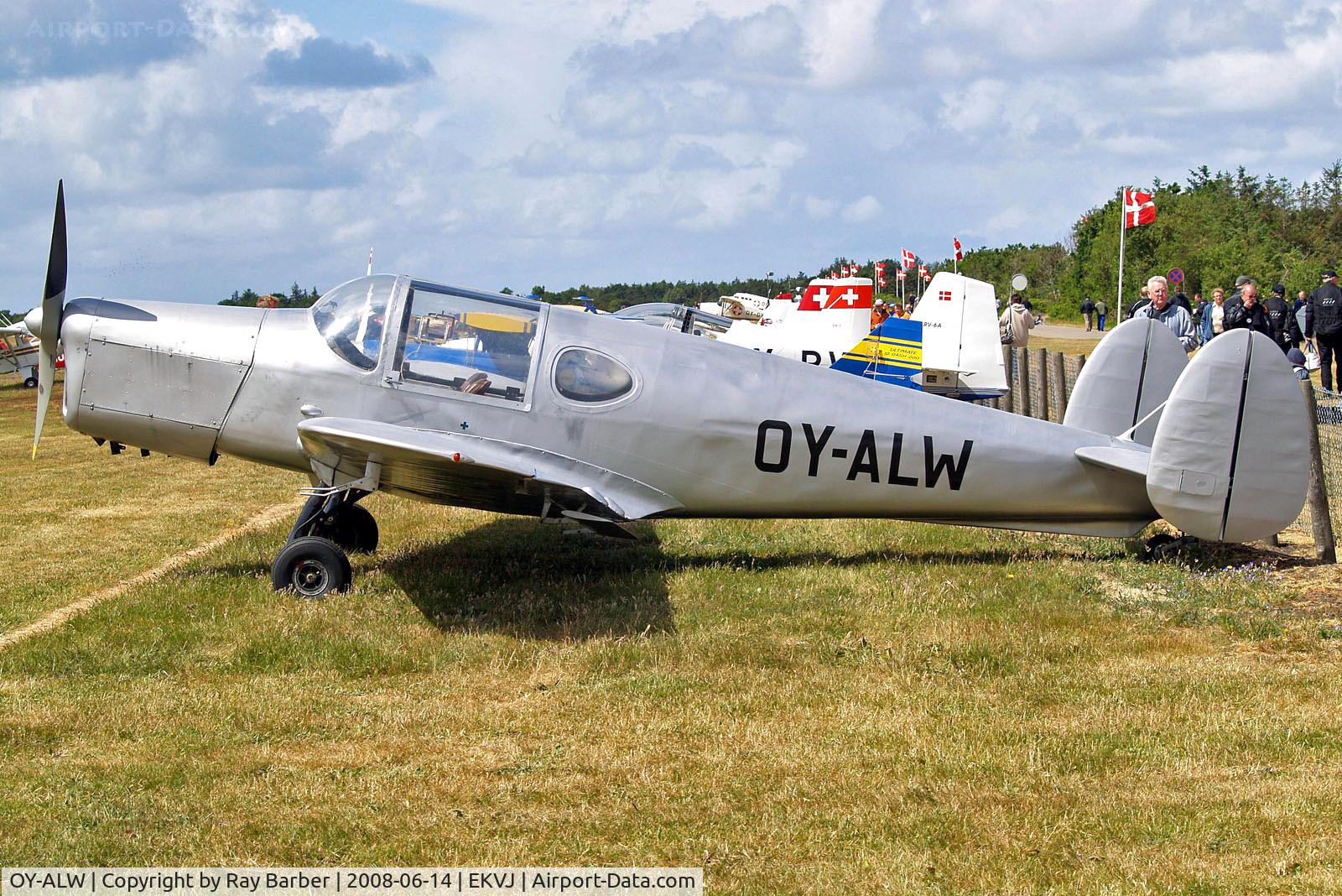 OY-ALW, 1946 Miles M.28 Mercury 6 C/N 6268, OY-ALW   Miles M.28 Mercury 6 [6268] Stauning~OY 14/06/2008