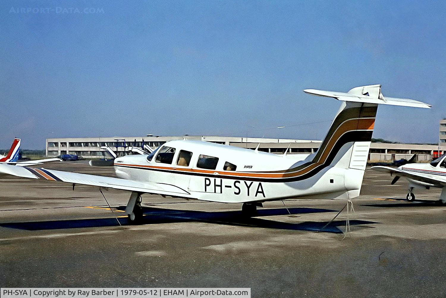 PH-SYA, 1978 Piper PA-32RT-300 Lance II C/N 32R-7885212, PH-SYA   Piper PA-32RT-300 Lance II [32R-7885212] Amsterdam-Schiphol~PH 12/05/1979