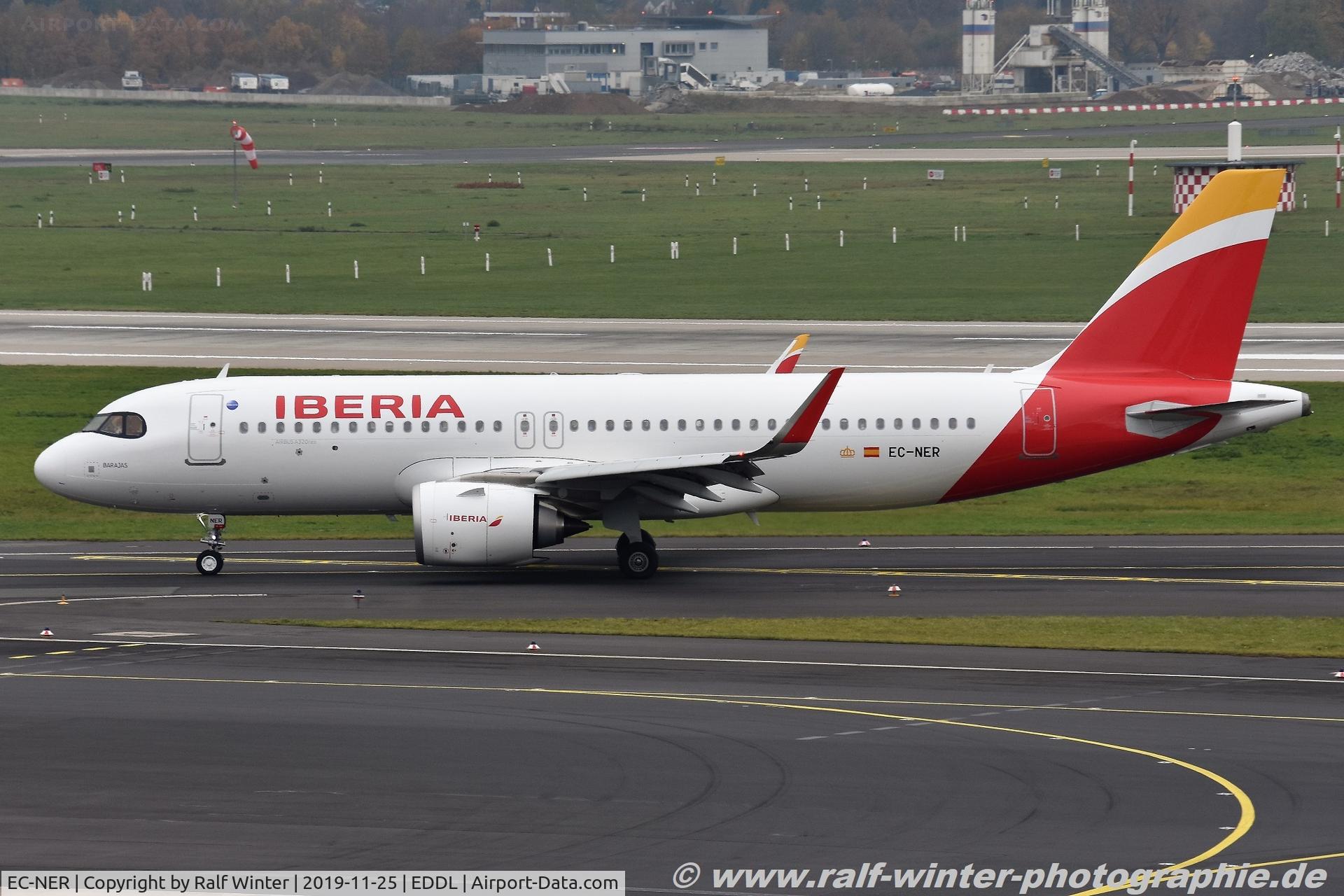 EC-NER, 2019 Airbus A320-251N C/N 8996, Airbus A320-251N - IB IBE Iberia - 8996 - EC-NER - 25.11.2019 - DUS