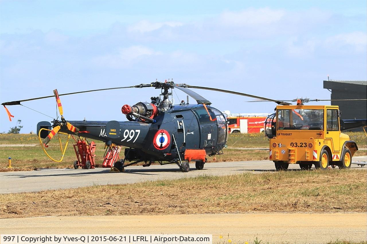 997, Aérospatiale SA-319B Alouette III C/N 1997, Aerospatiale SA-319B Alouette III, Parked, Lanvéoc-Poulmic Naval Air Base (LFRL) Open day 2015
