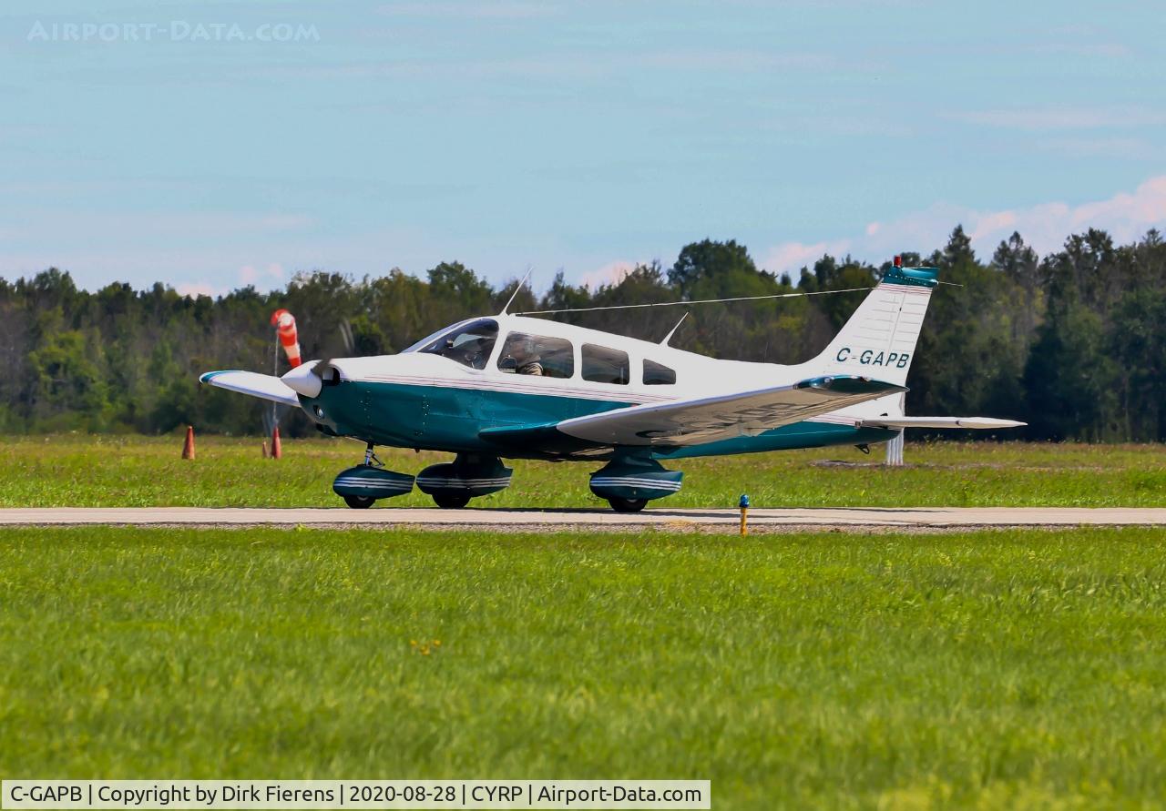 C-GAPB, 1979 Piper PA-28-161 C/N 28-7916580, Just arriving