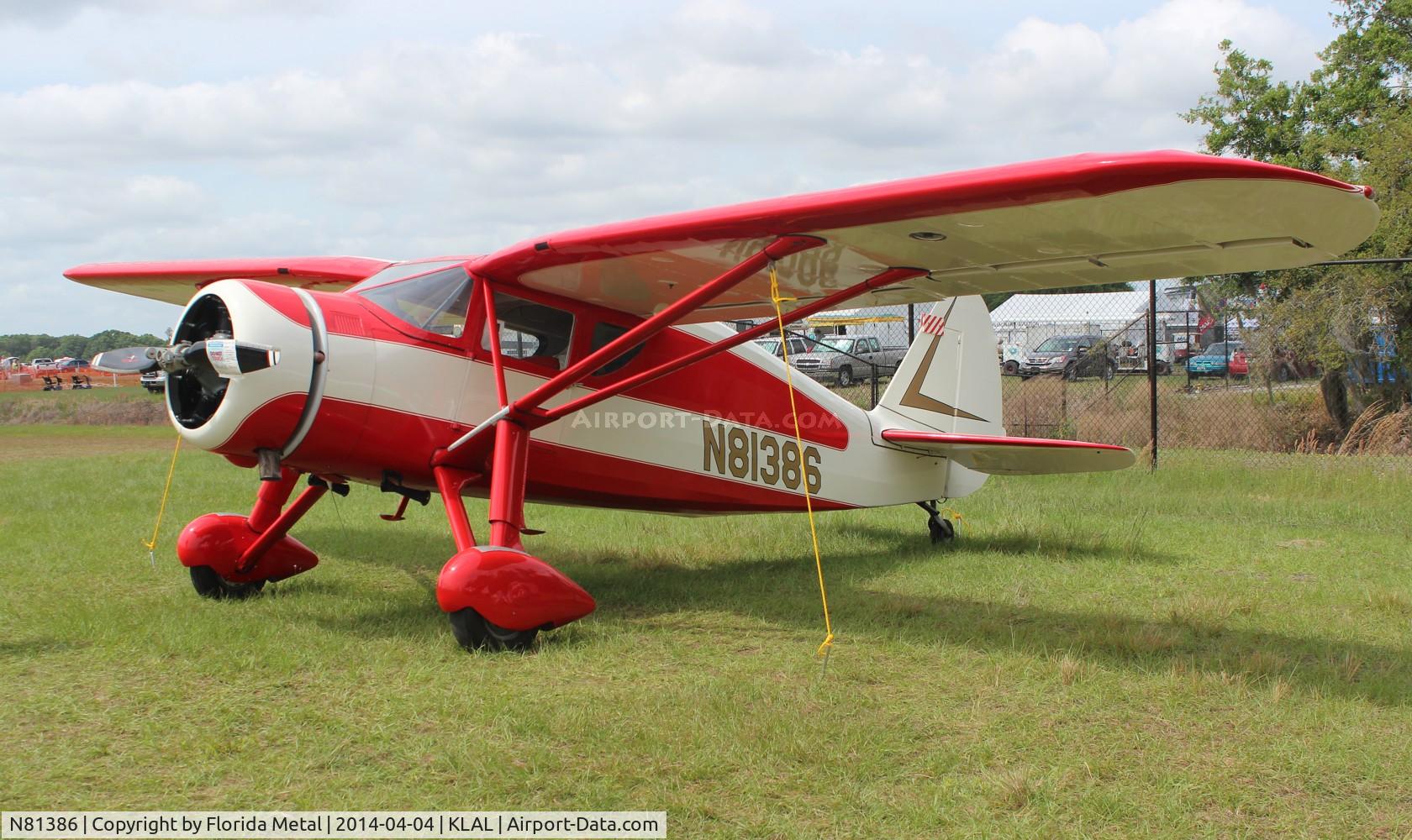 N81386, 1946 Fairchild 24W-46 C/N W46286, SNF LAL 2014