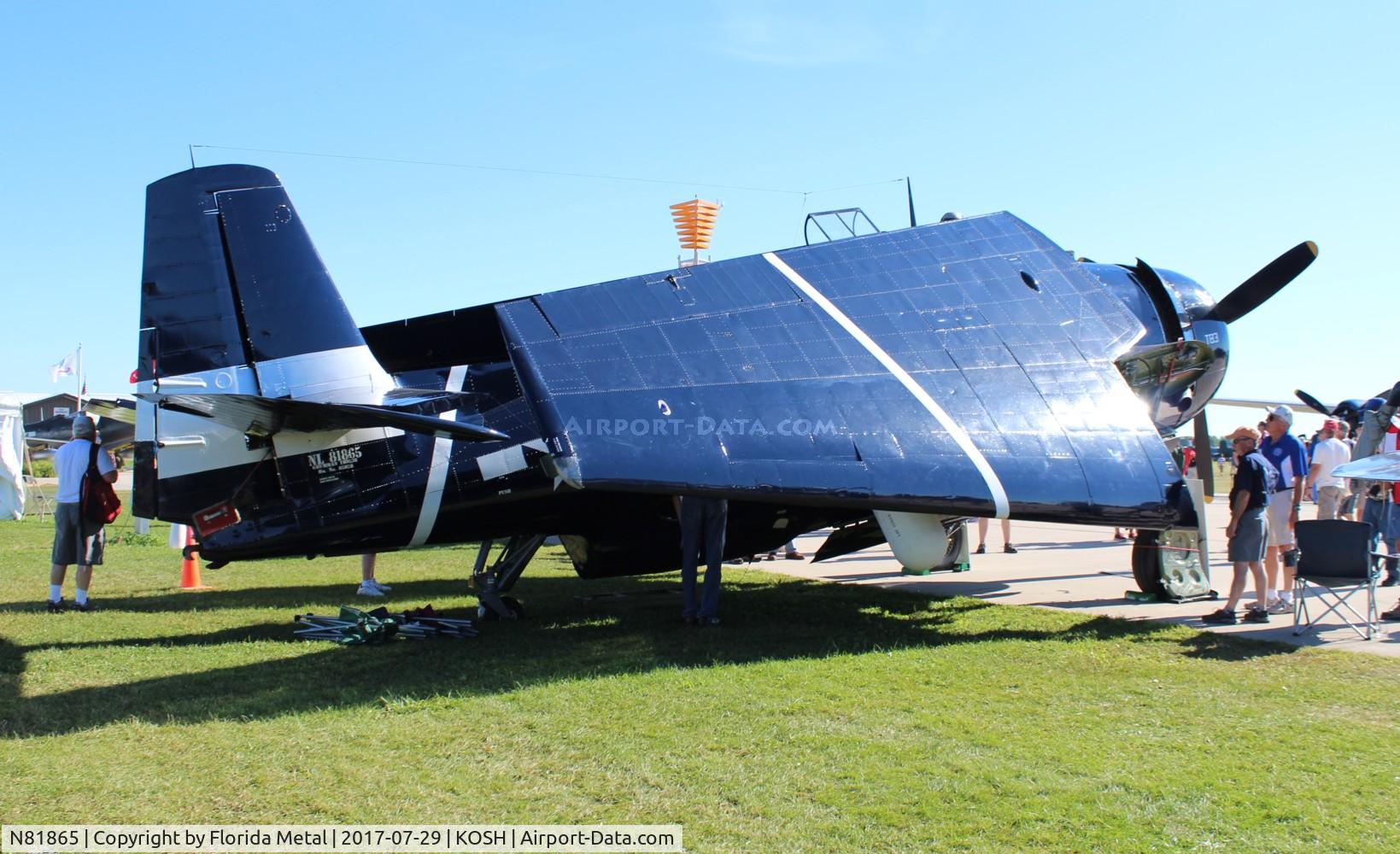 N81865, 1945 Grumman TBM-3E Avenger C/N 5632, EAA OSH 2017