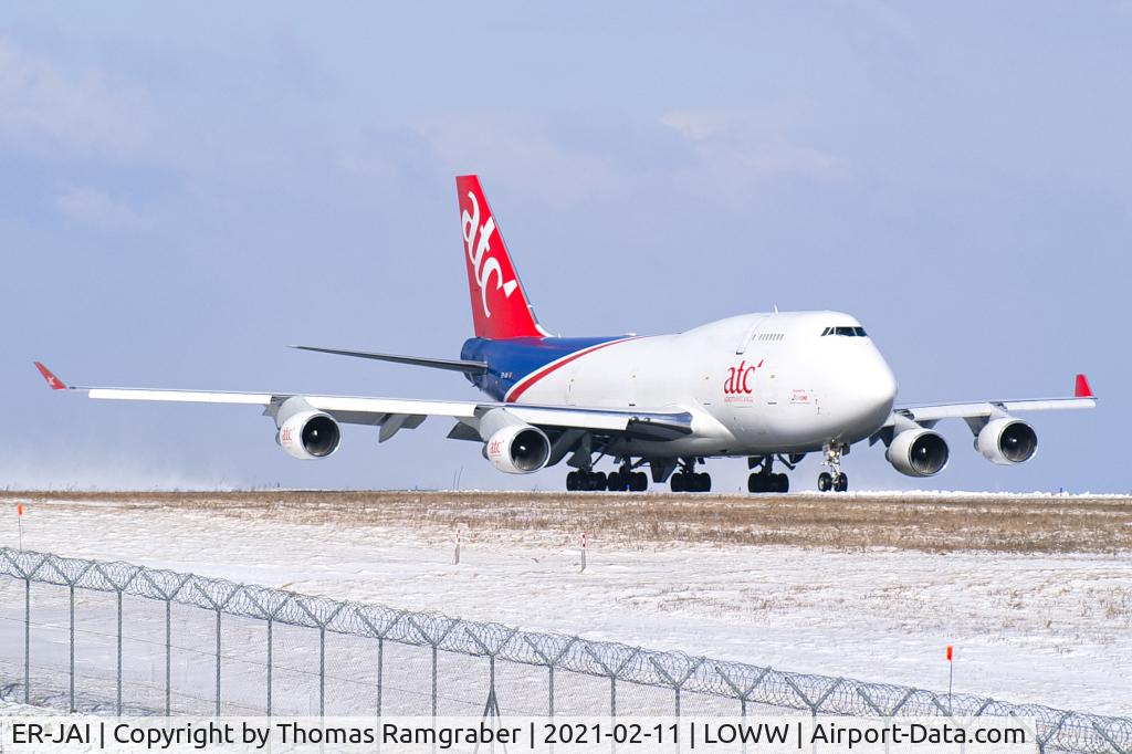 ER-JAI, 1996 Boeing 747-412/BDSF C/N 26562, Aerotrans Cargo Boeing 747-400(BDSF)