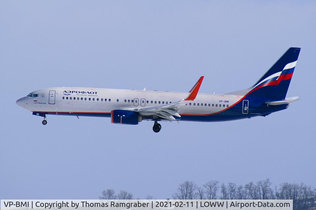 VP-BMI, 2017 Boeing 737-8MC C/N 44433, Aeroflot - Russian International Airlines Boeing 737-800